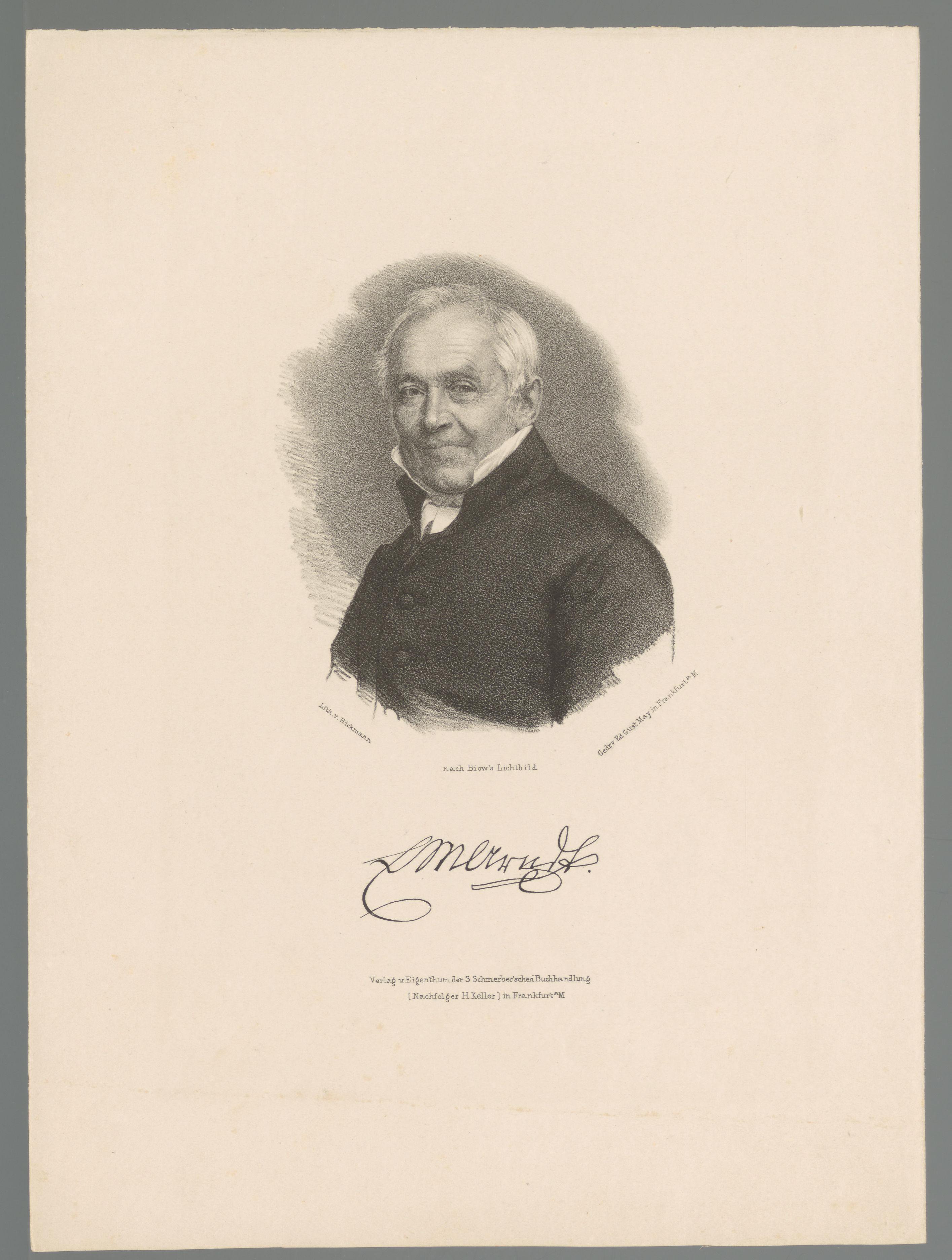 Portret van Ernst Moritz Arndt