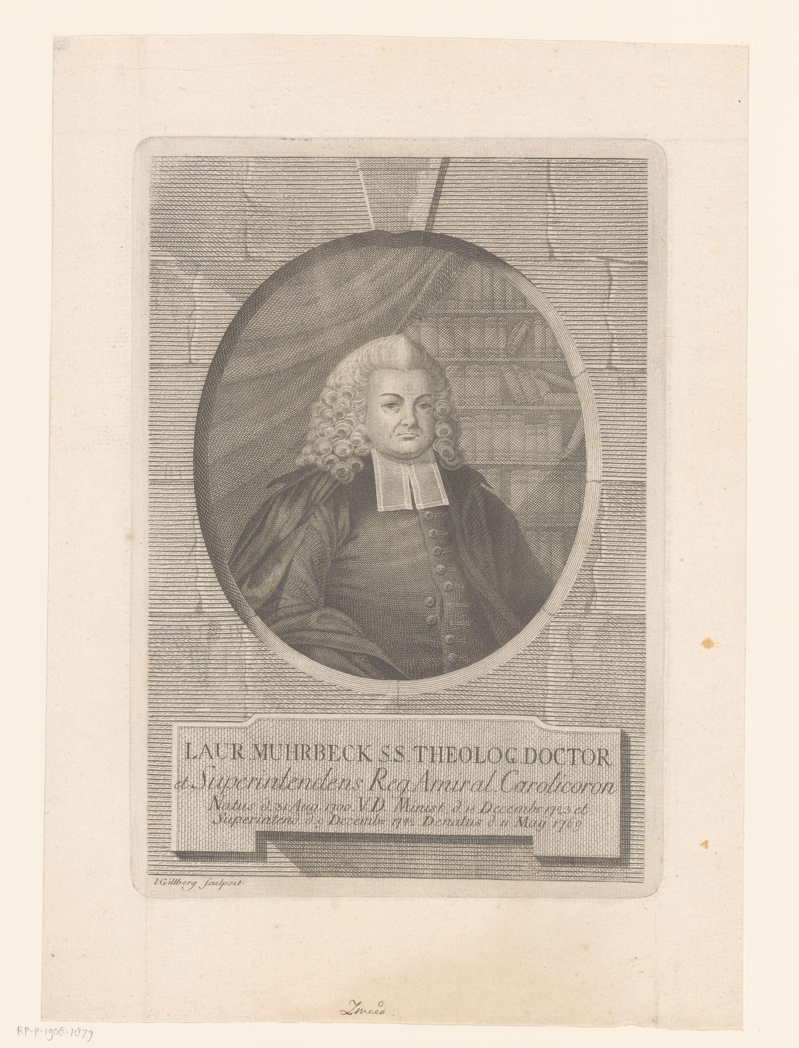 Portret van Lorenz Muhrbeck