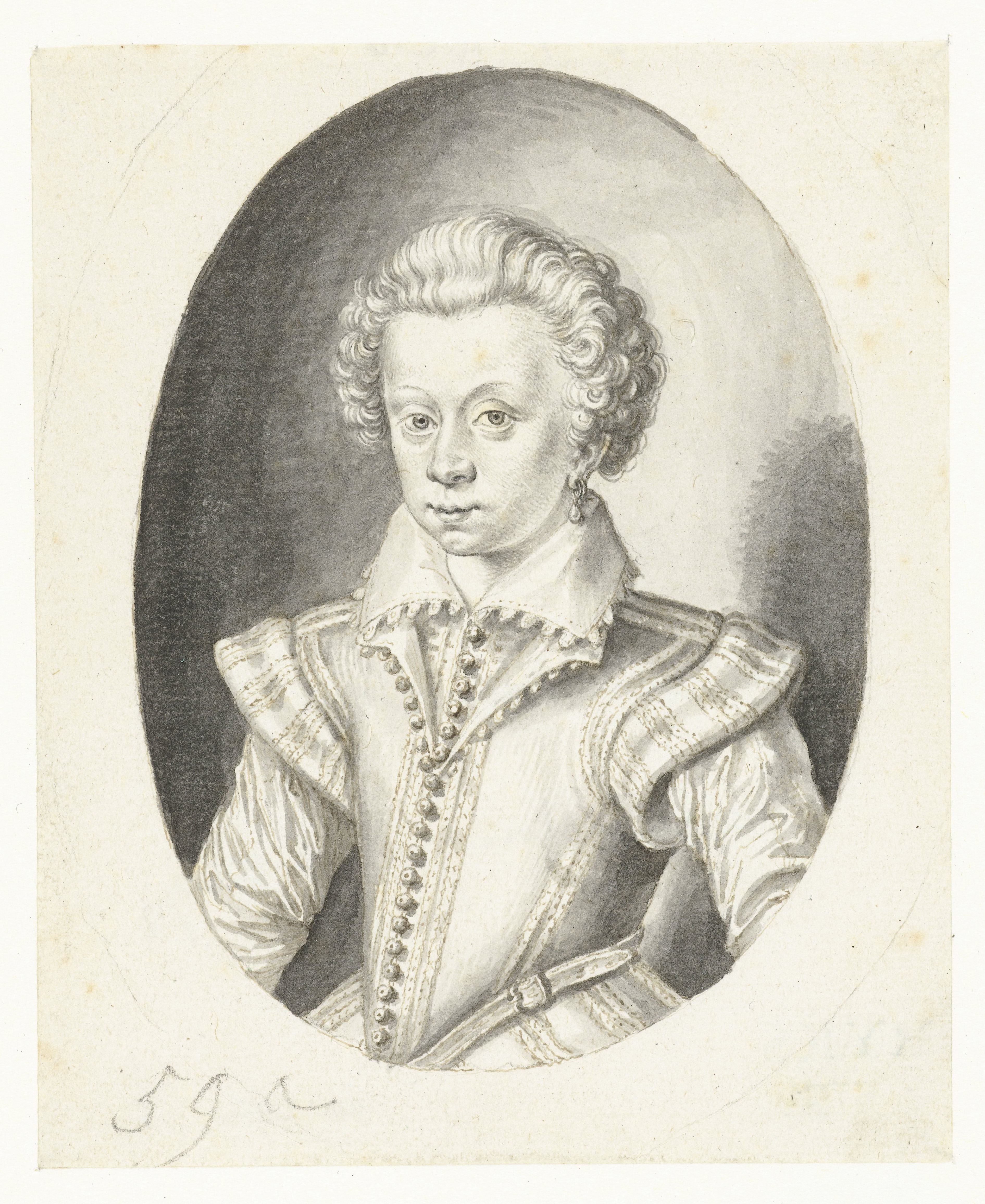Portret van Henri de Bourbon, Prince de Condé