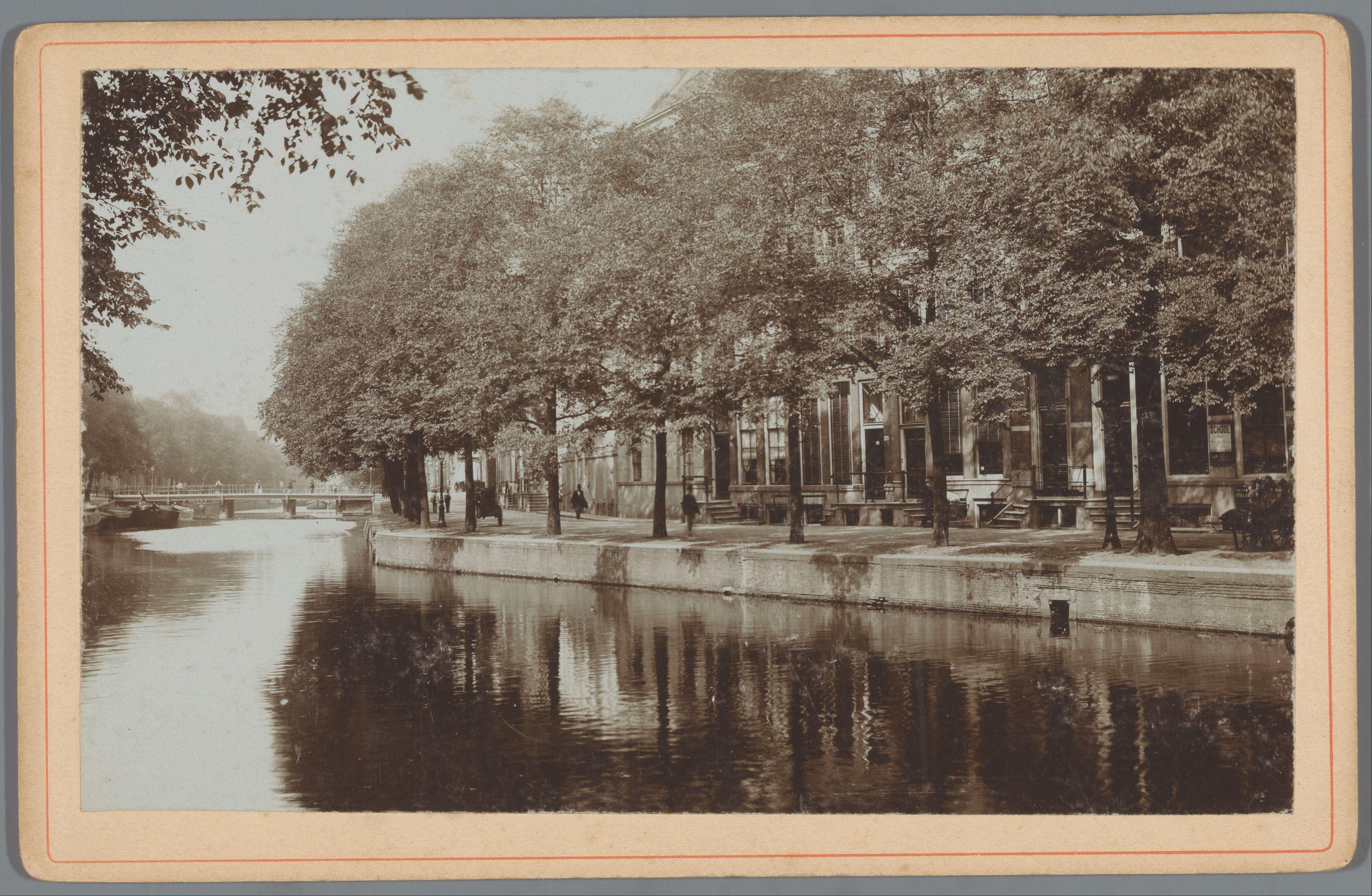 Gezicht op de Keizersgracht in Amsterdam