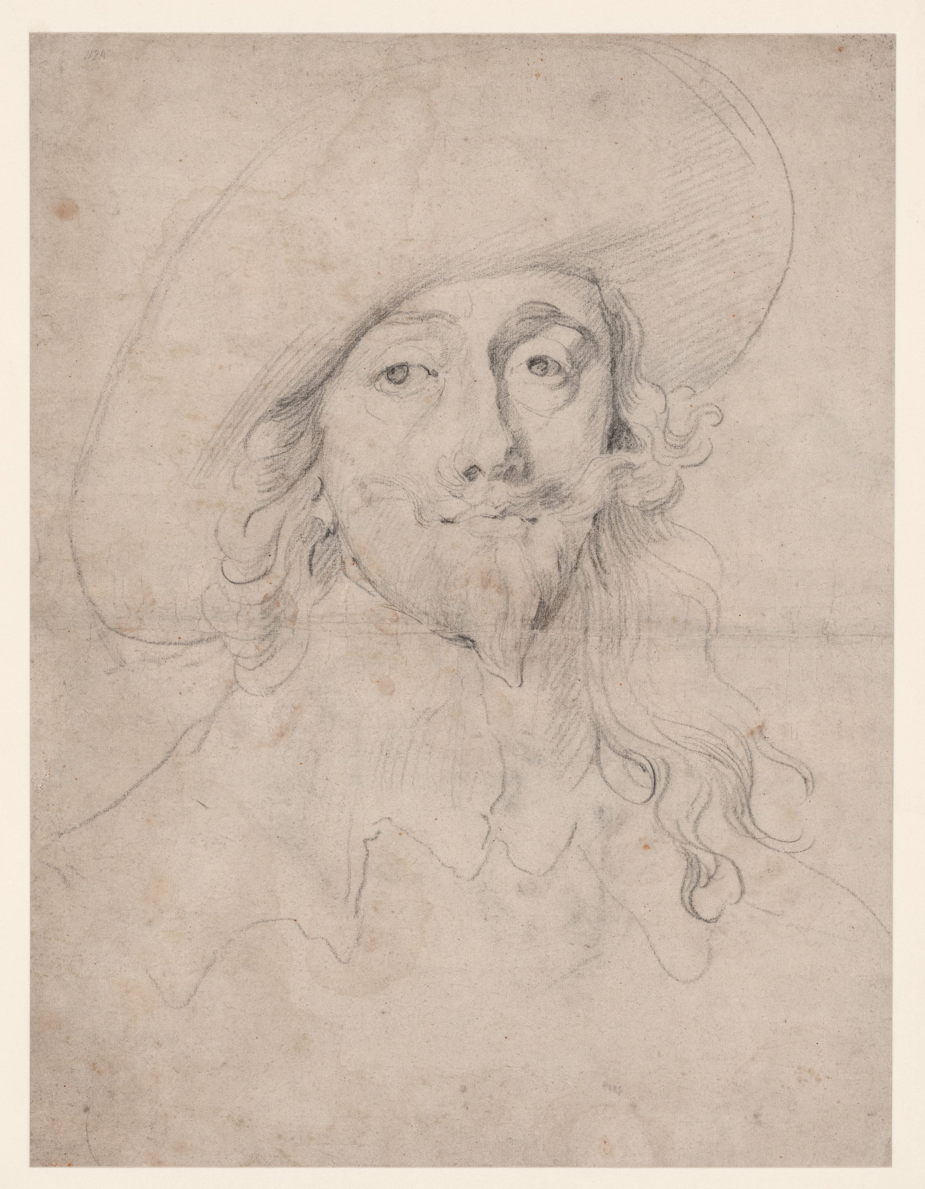 Portret van Karel I, koning van Engeland