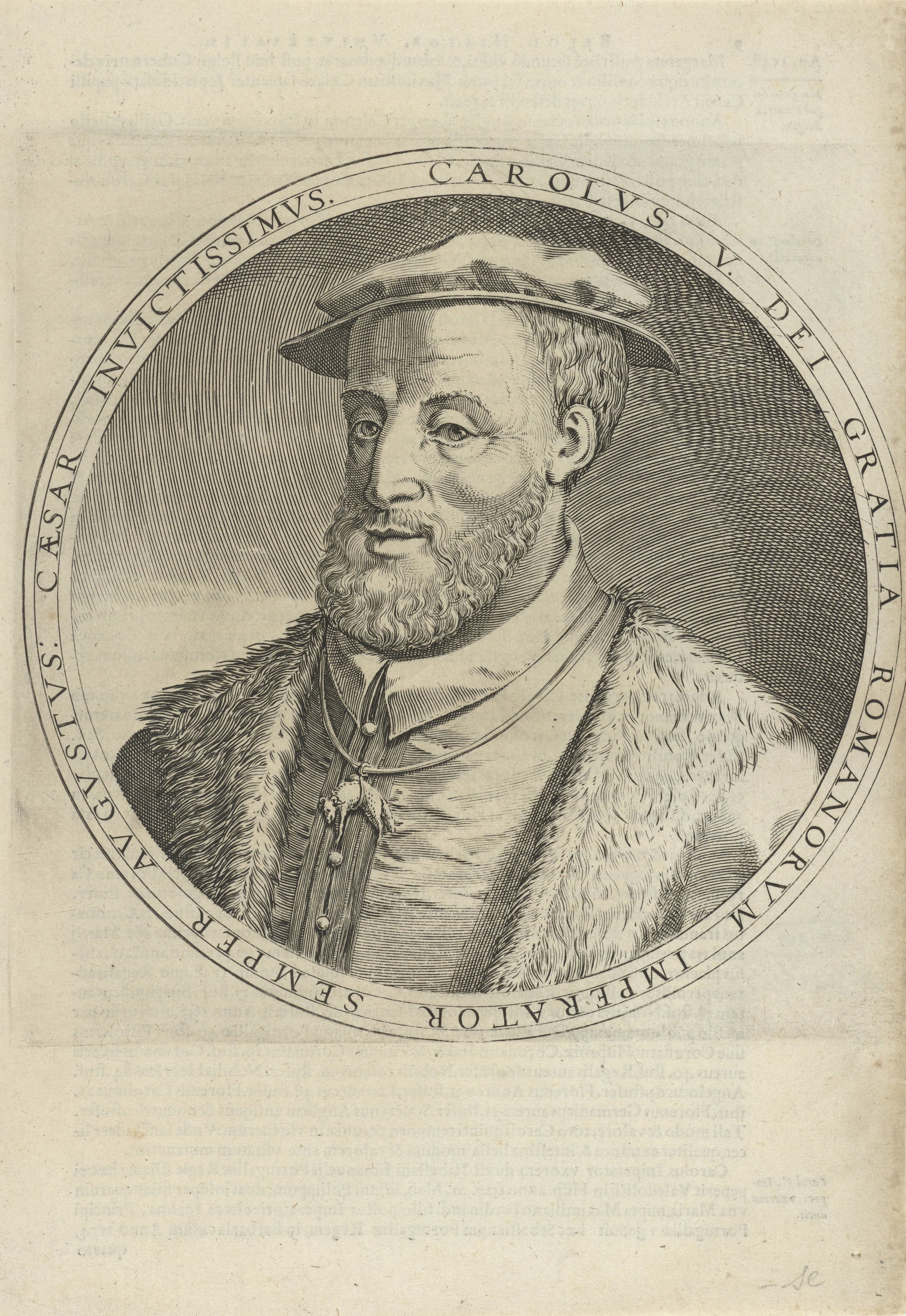 Portret van keizer Karel V