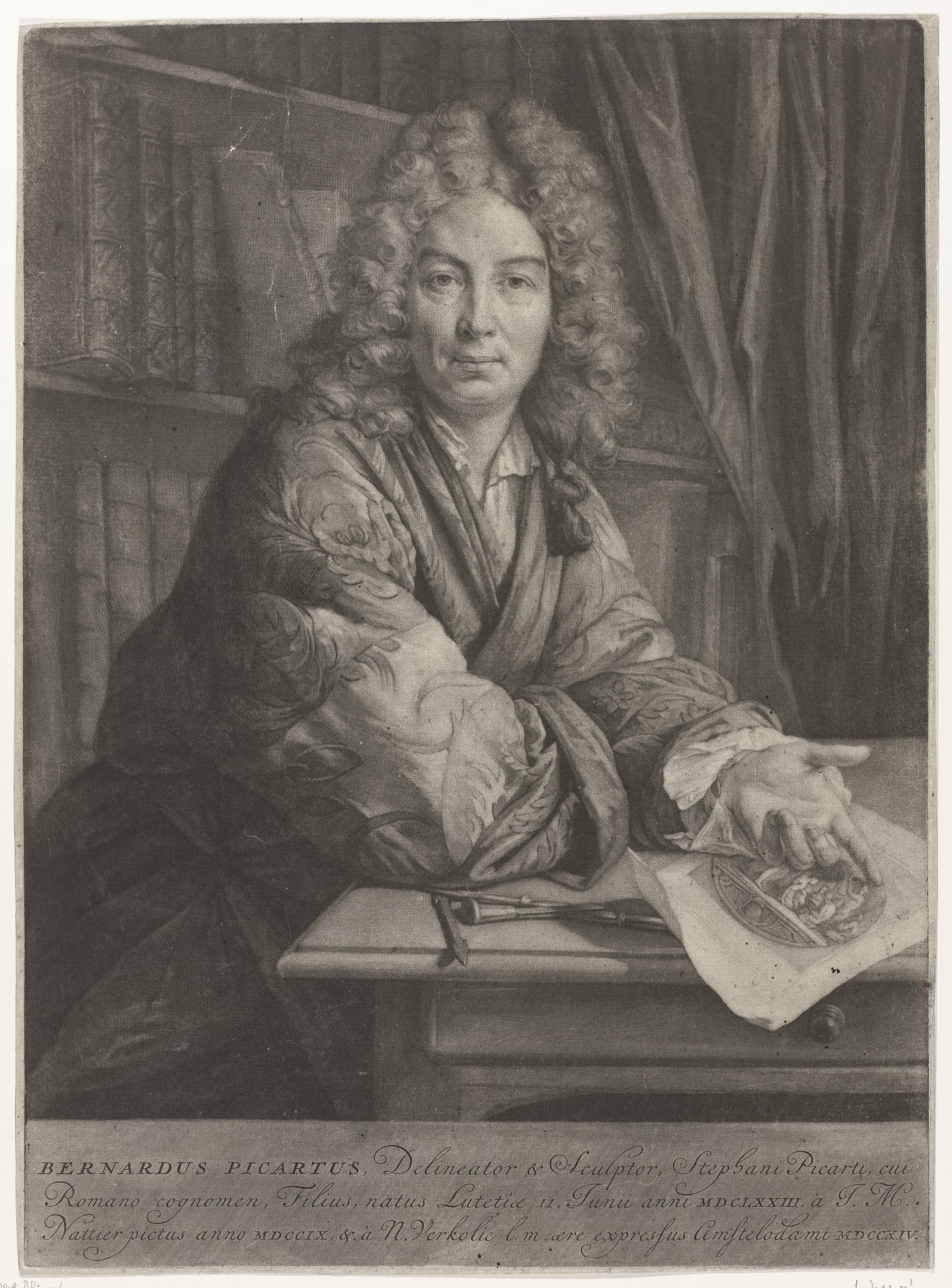 Portret van Bernard Picart