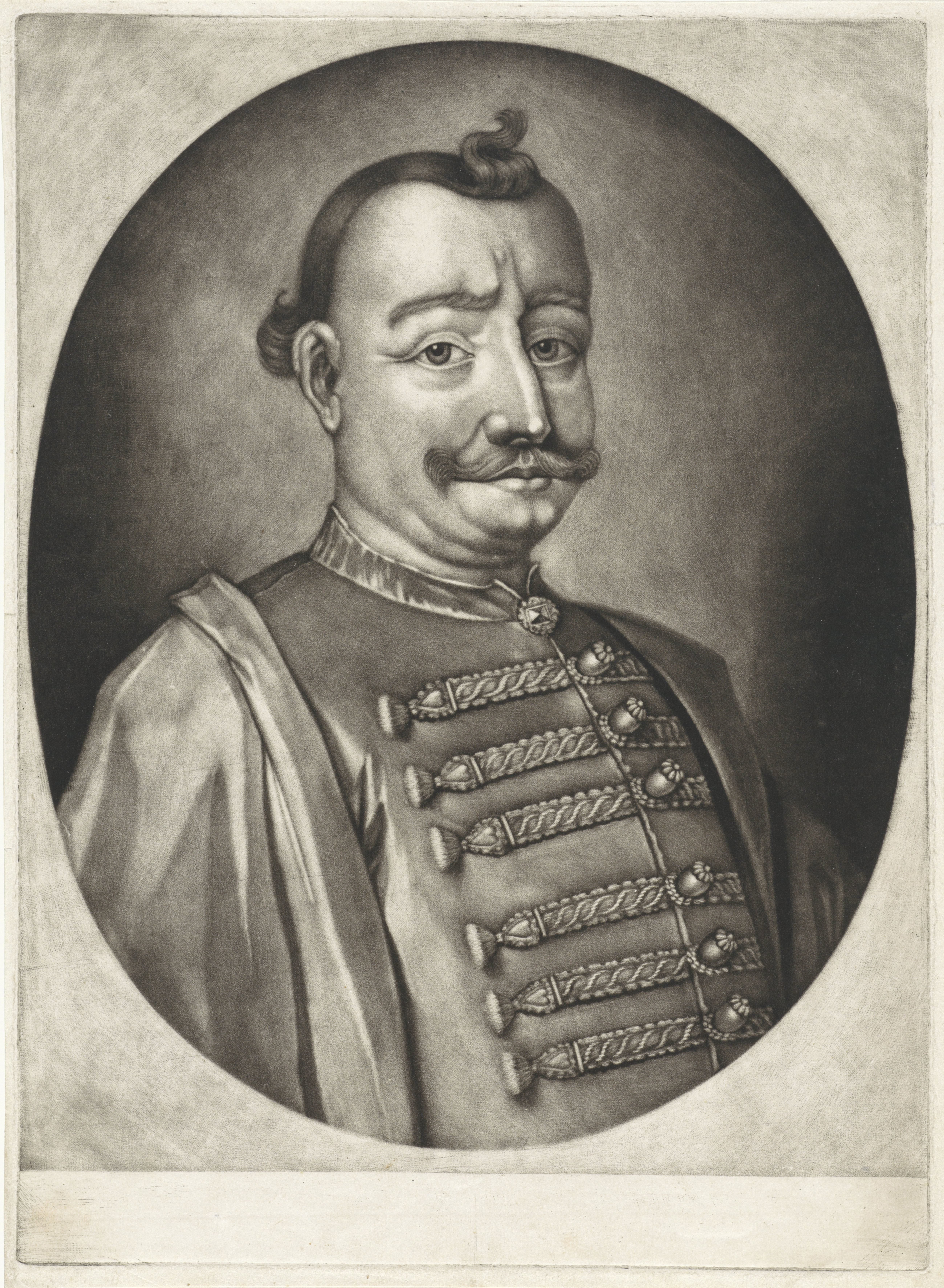 Portret van baron Emmerich Tekkely