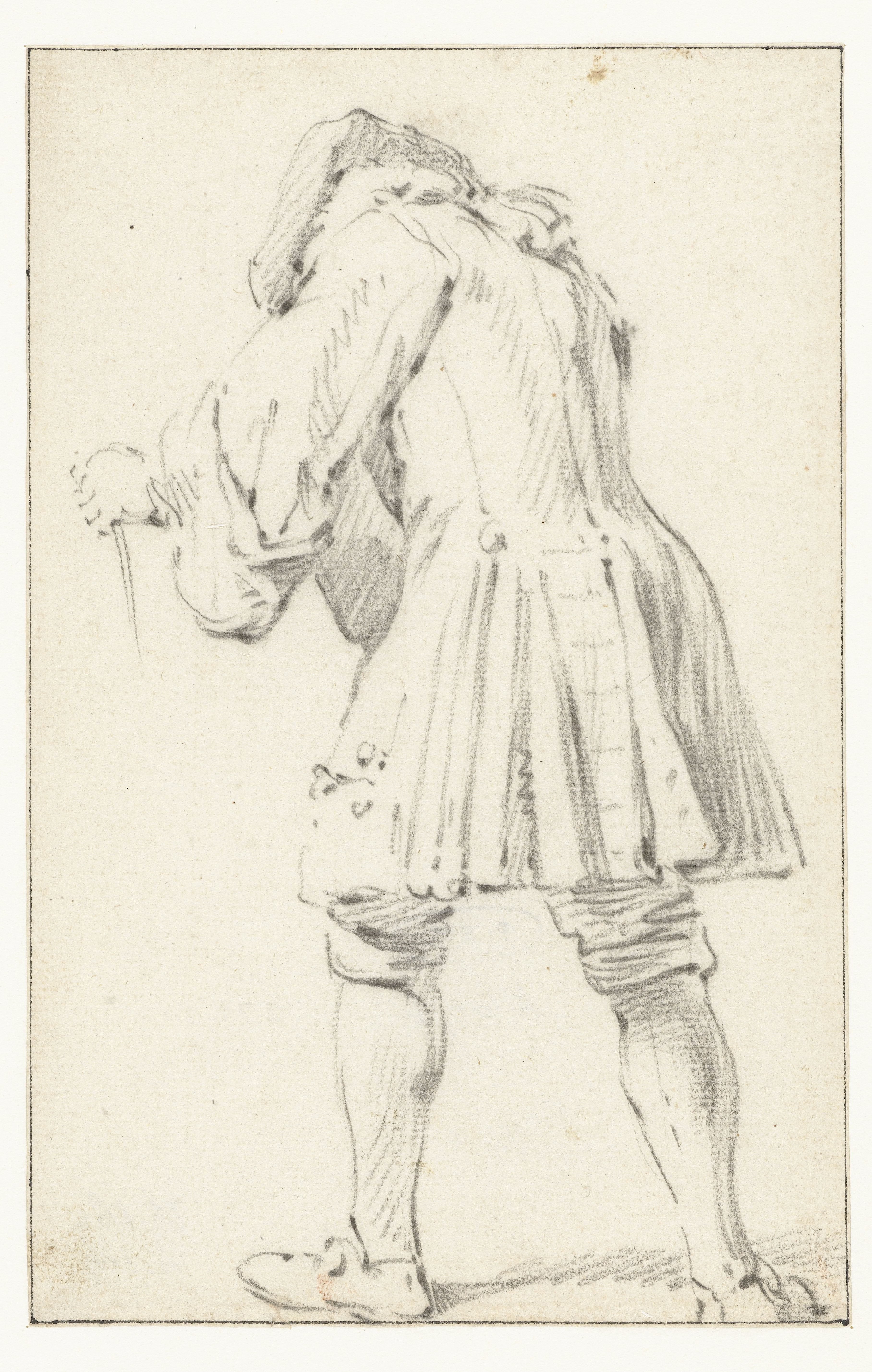 Standing Soldier, Seen from Behind