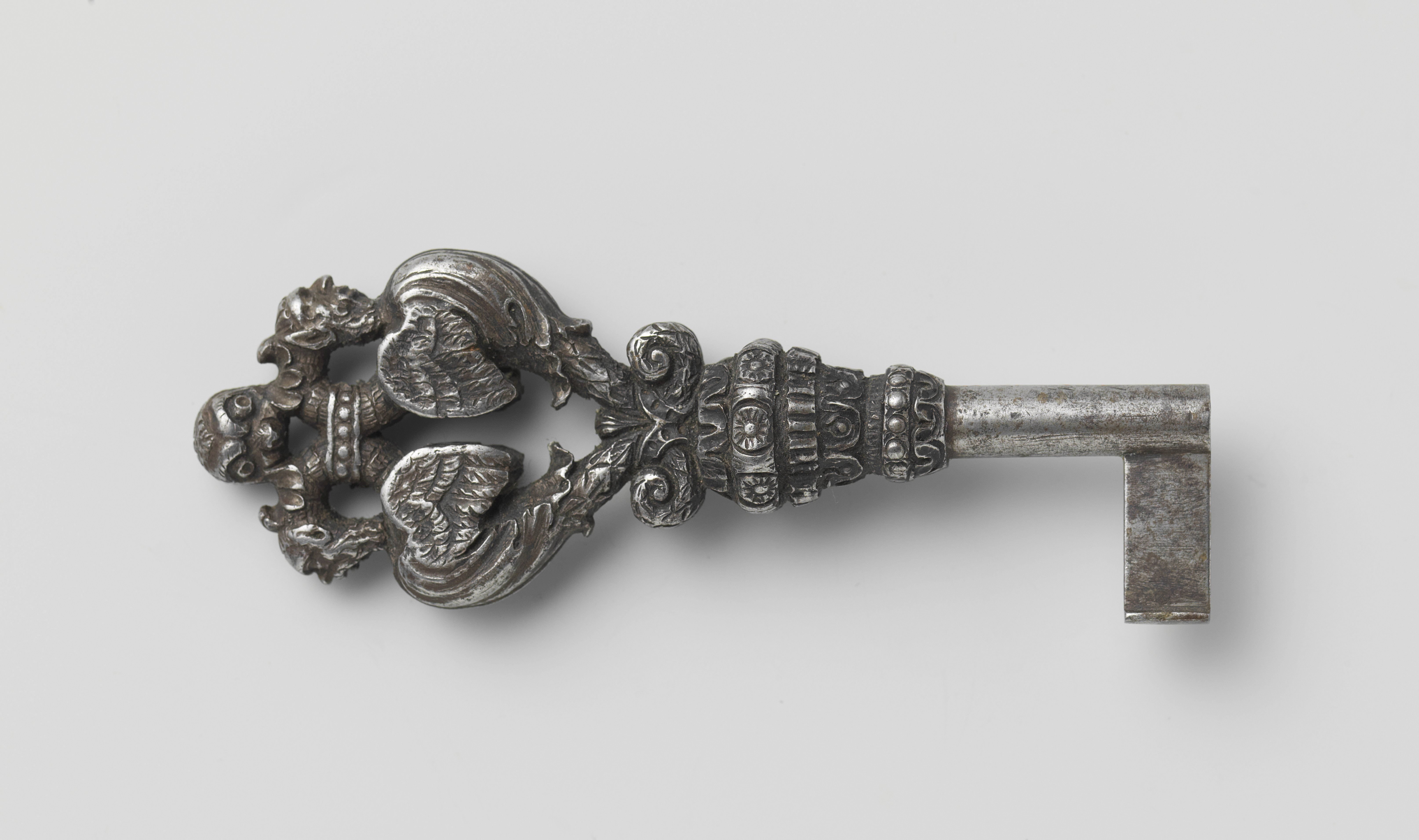 Key with barrel shank