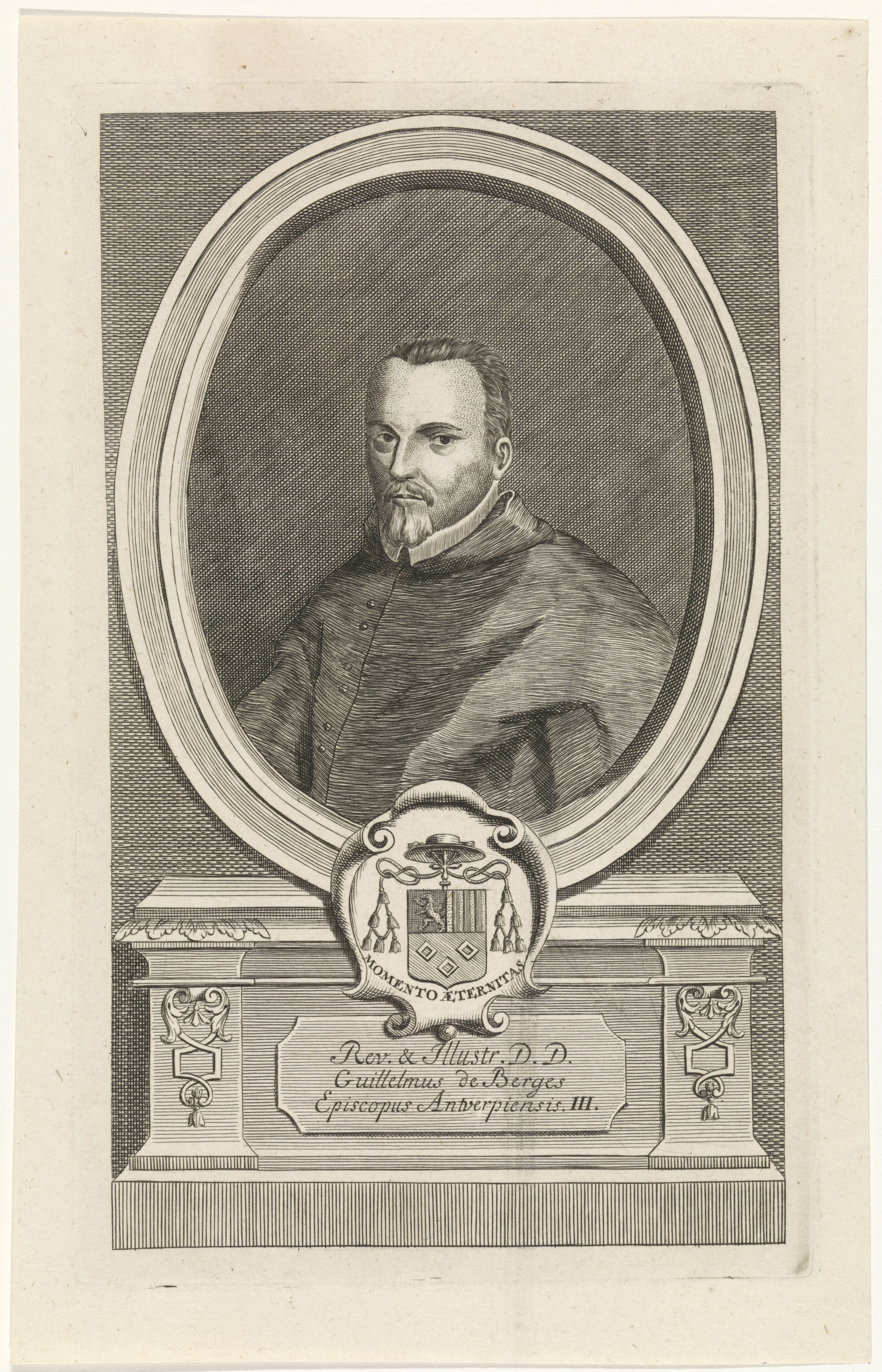 Portret van Willem de Berghes