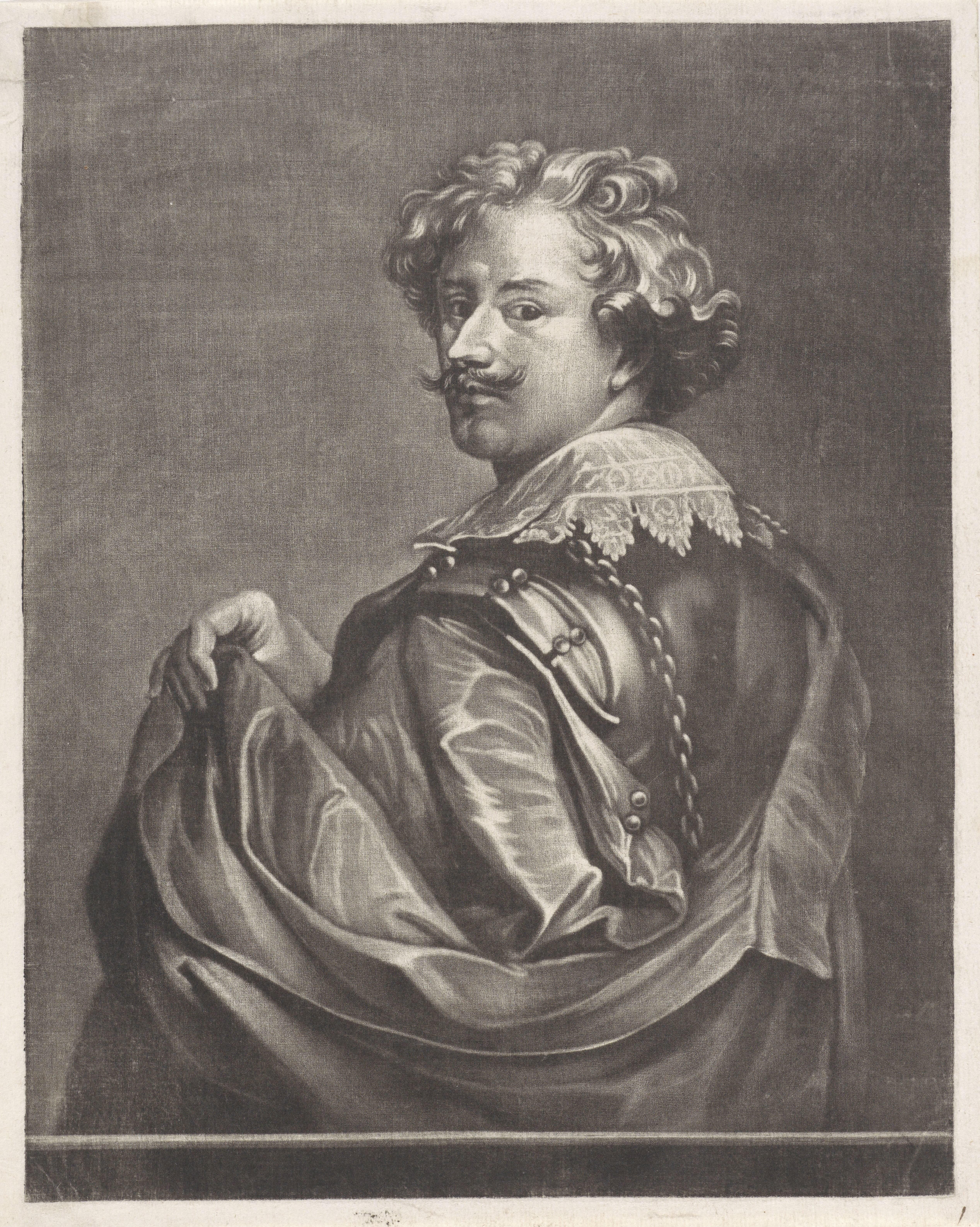Zelfportret van Anthony van Dyck