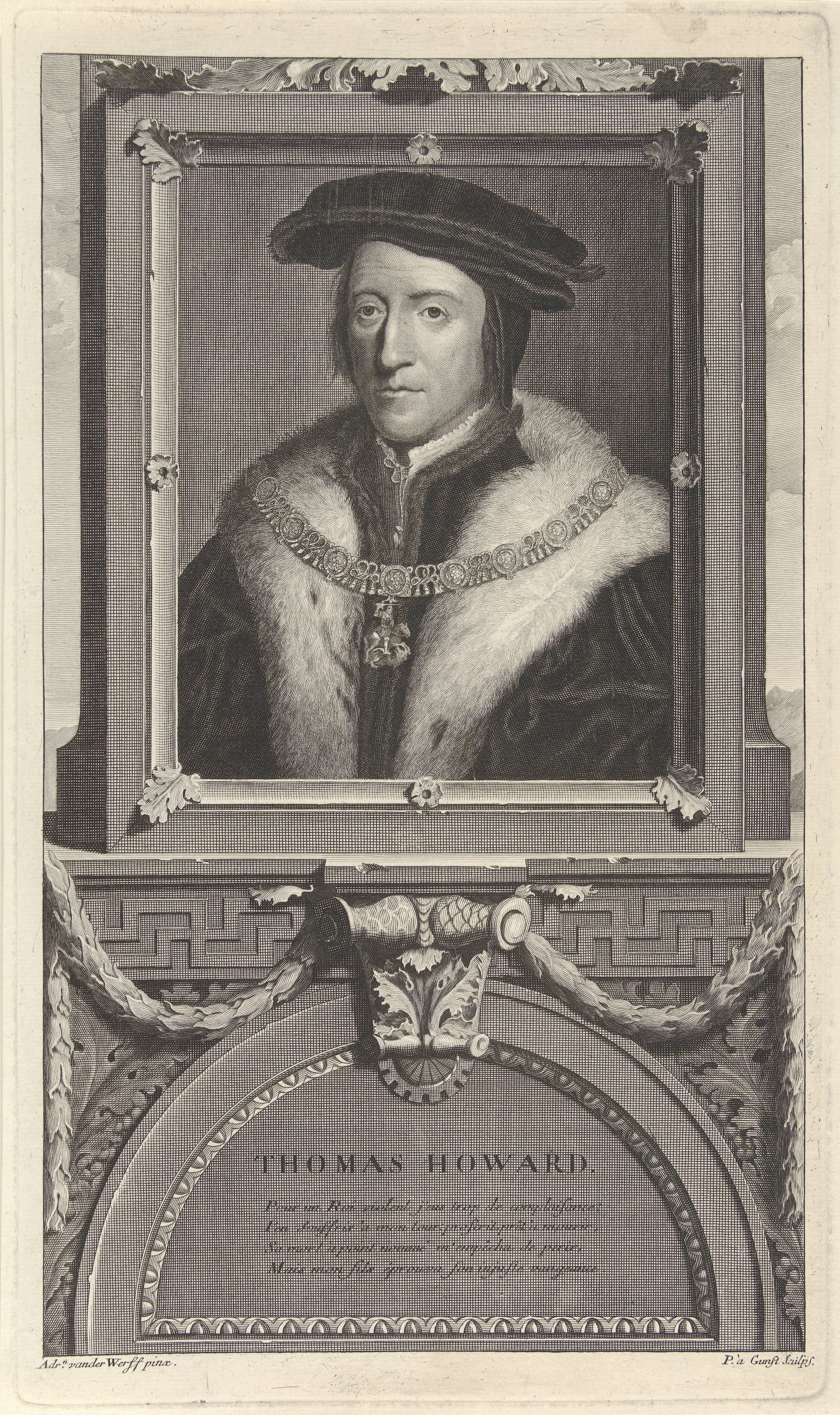 Portret van Thomas Howard, graaf van Norfolk
