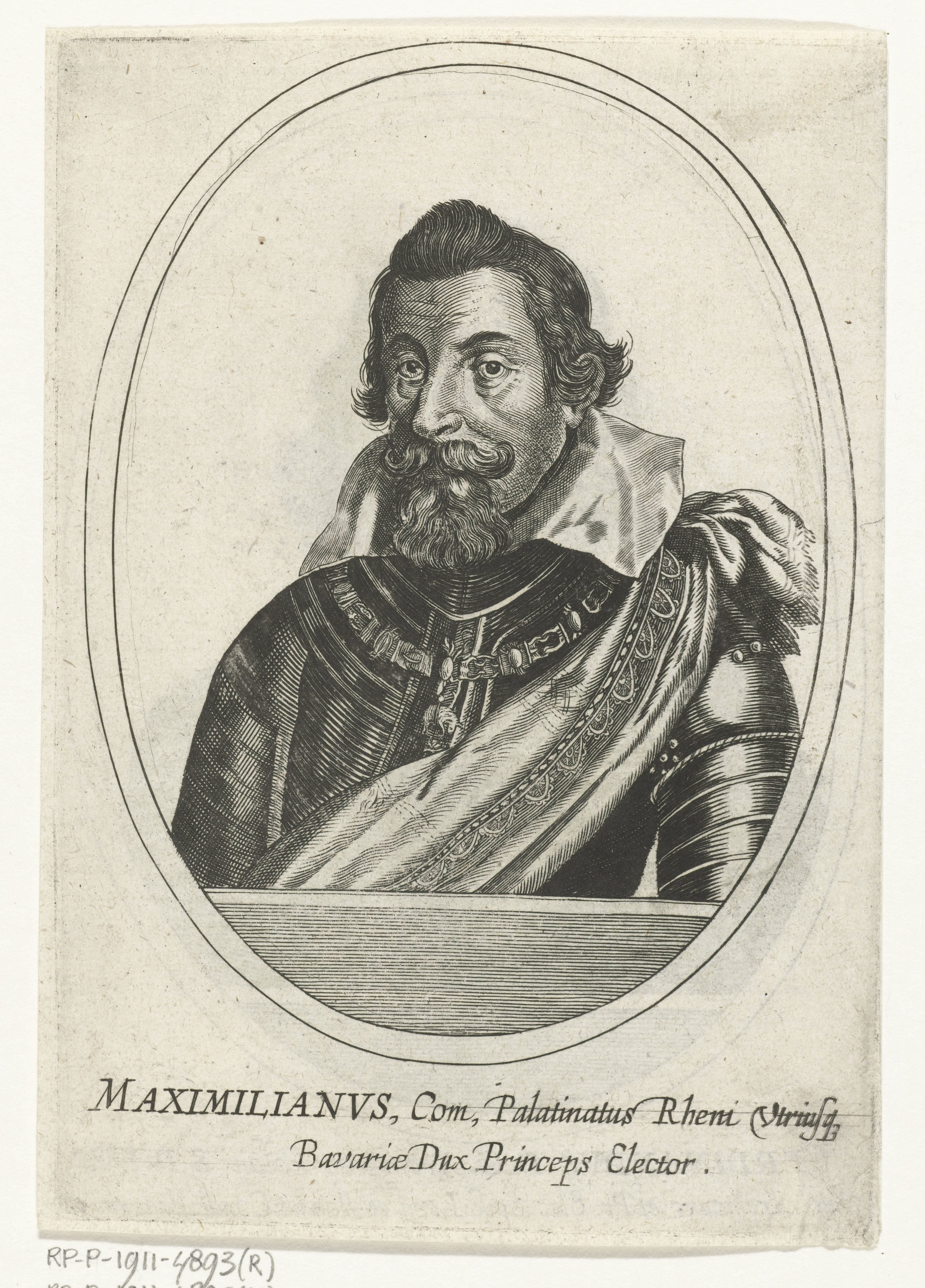 Portret van Maximiliaan I van Beieren