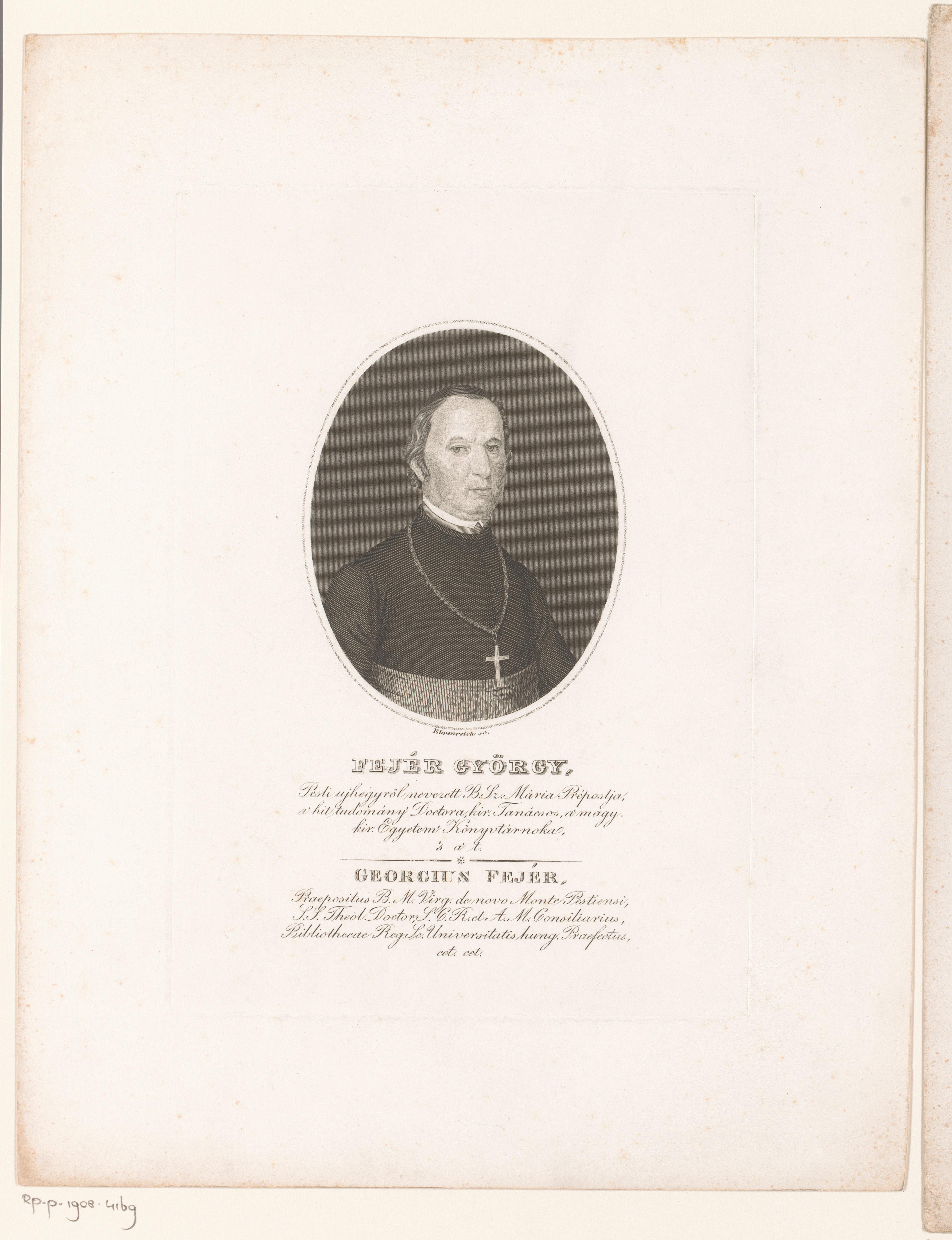 Portret van George Fejer
