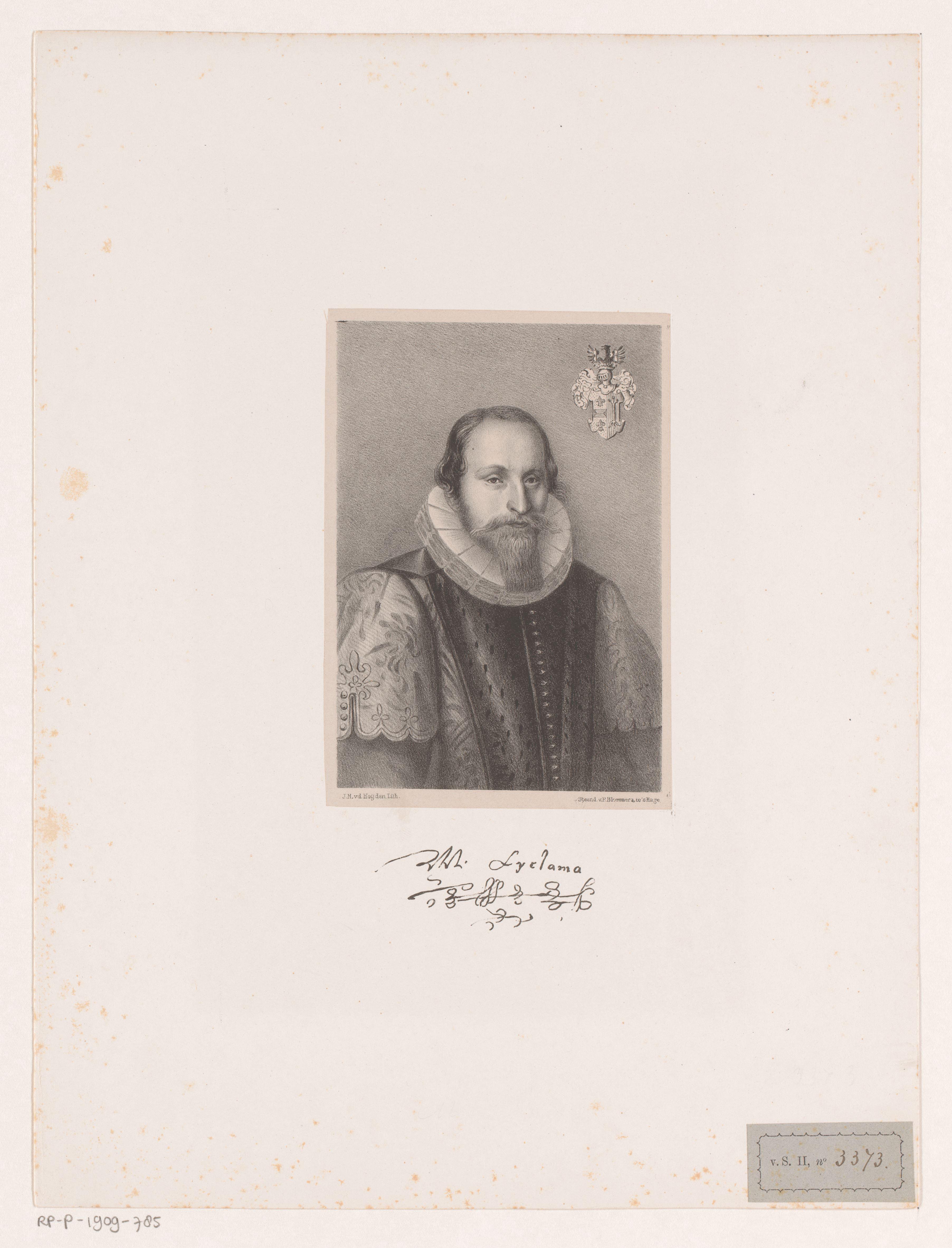 Portret van Marcus Lyclama a Nyeholt