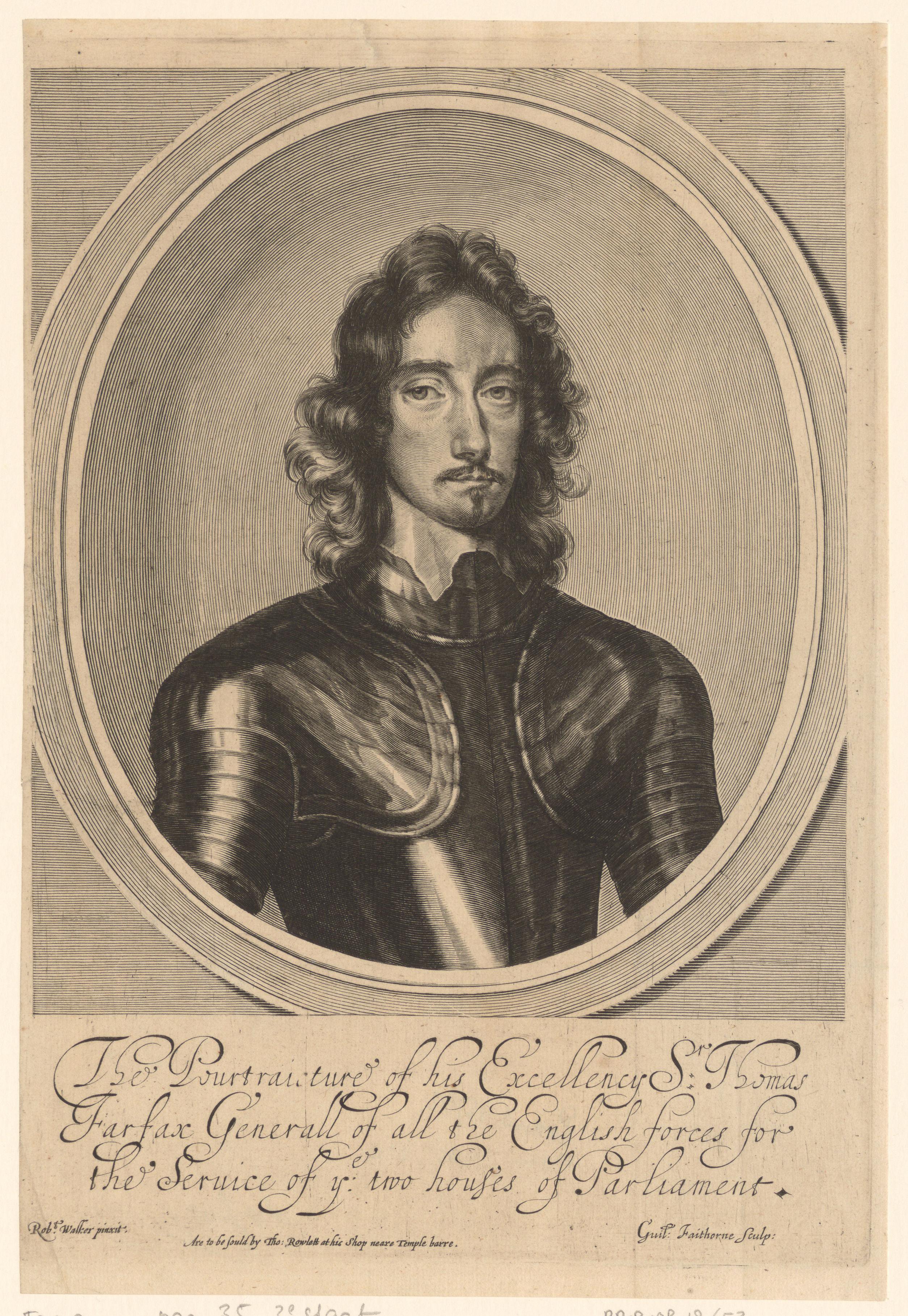 Portret van Thomas Fairfax