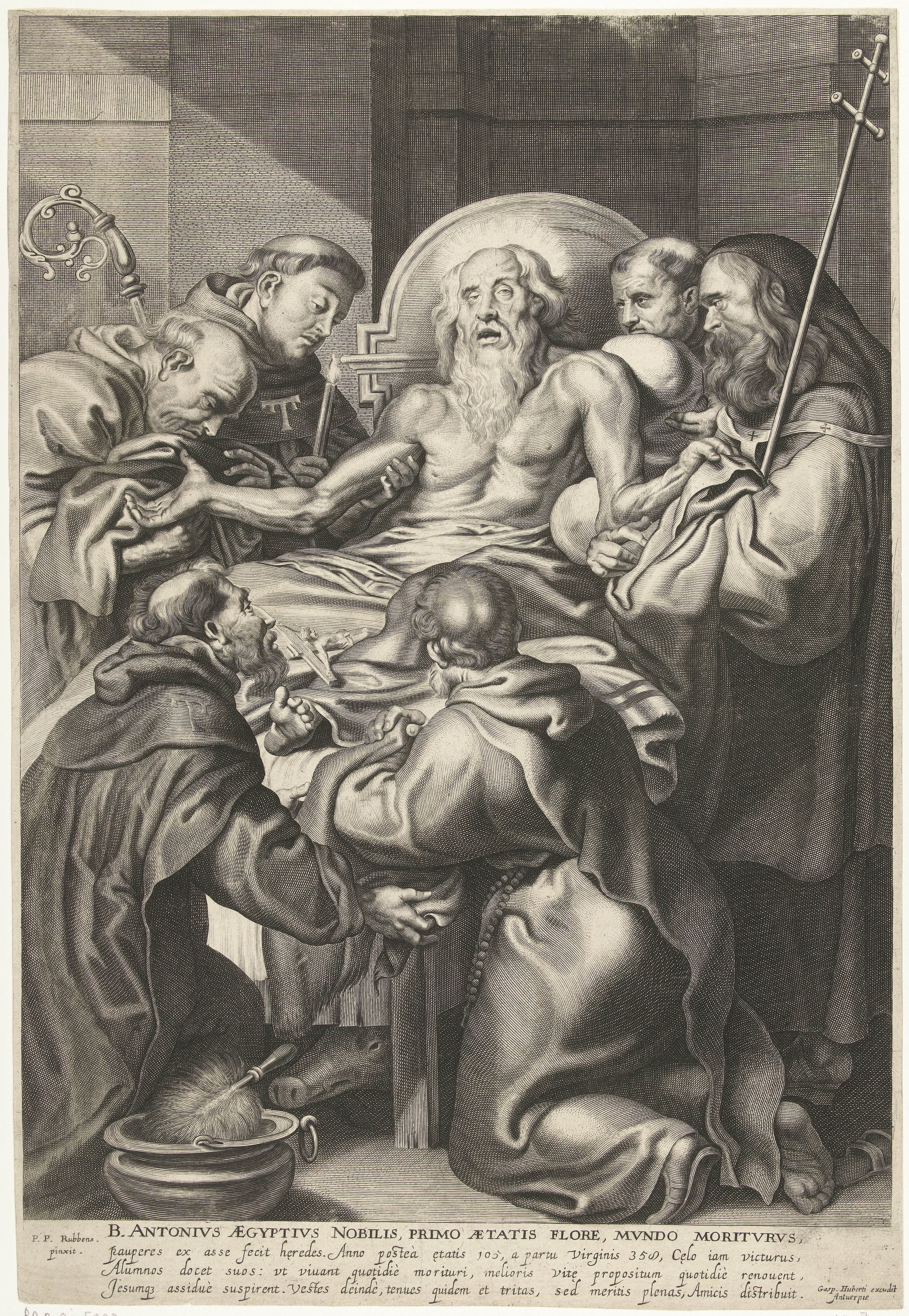 Sterfbed van de Heilige Antonius