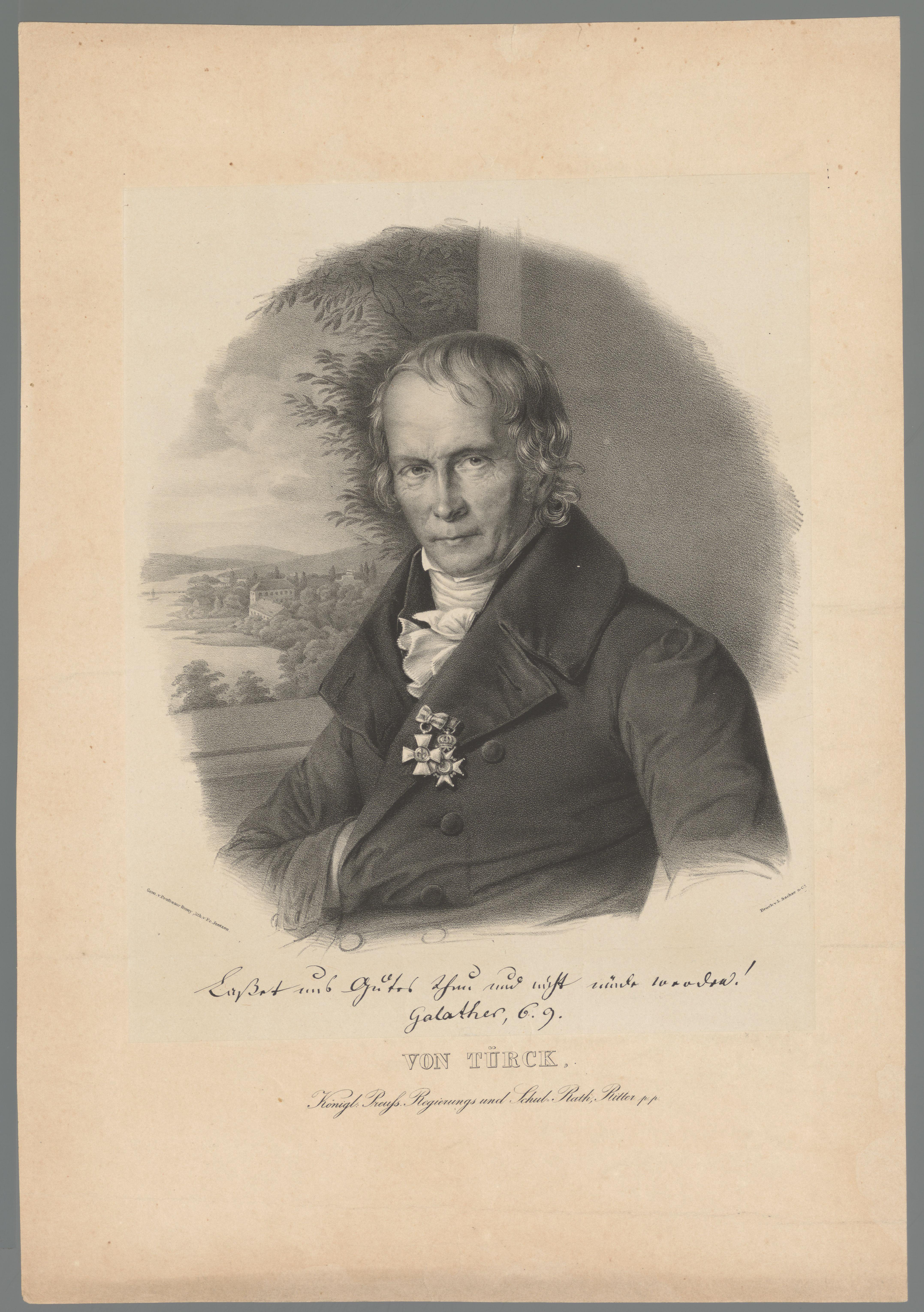 Portret van Von Türck