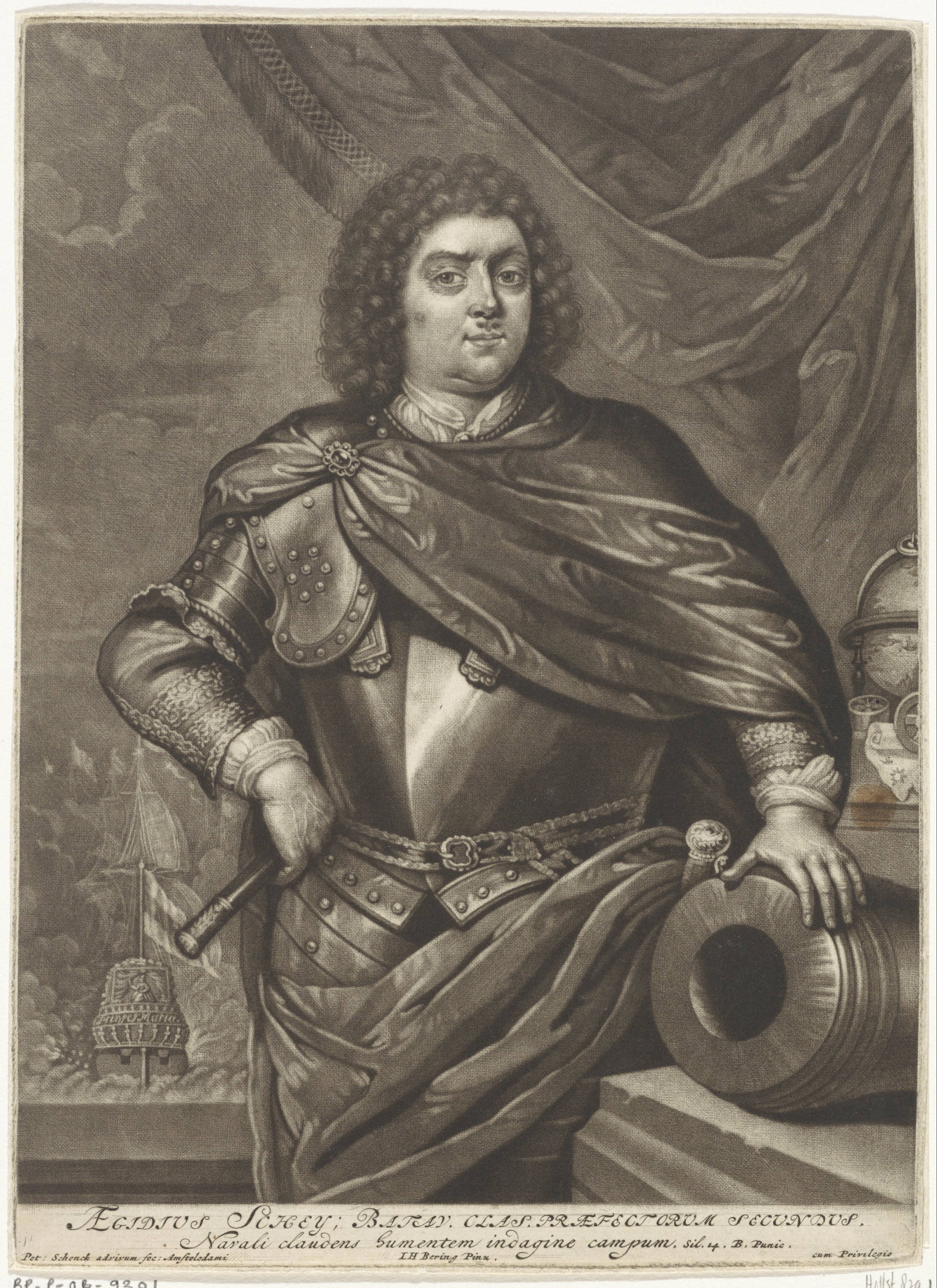 Portret van Pieter Gilles Schey