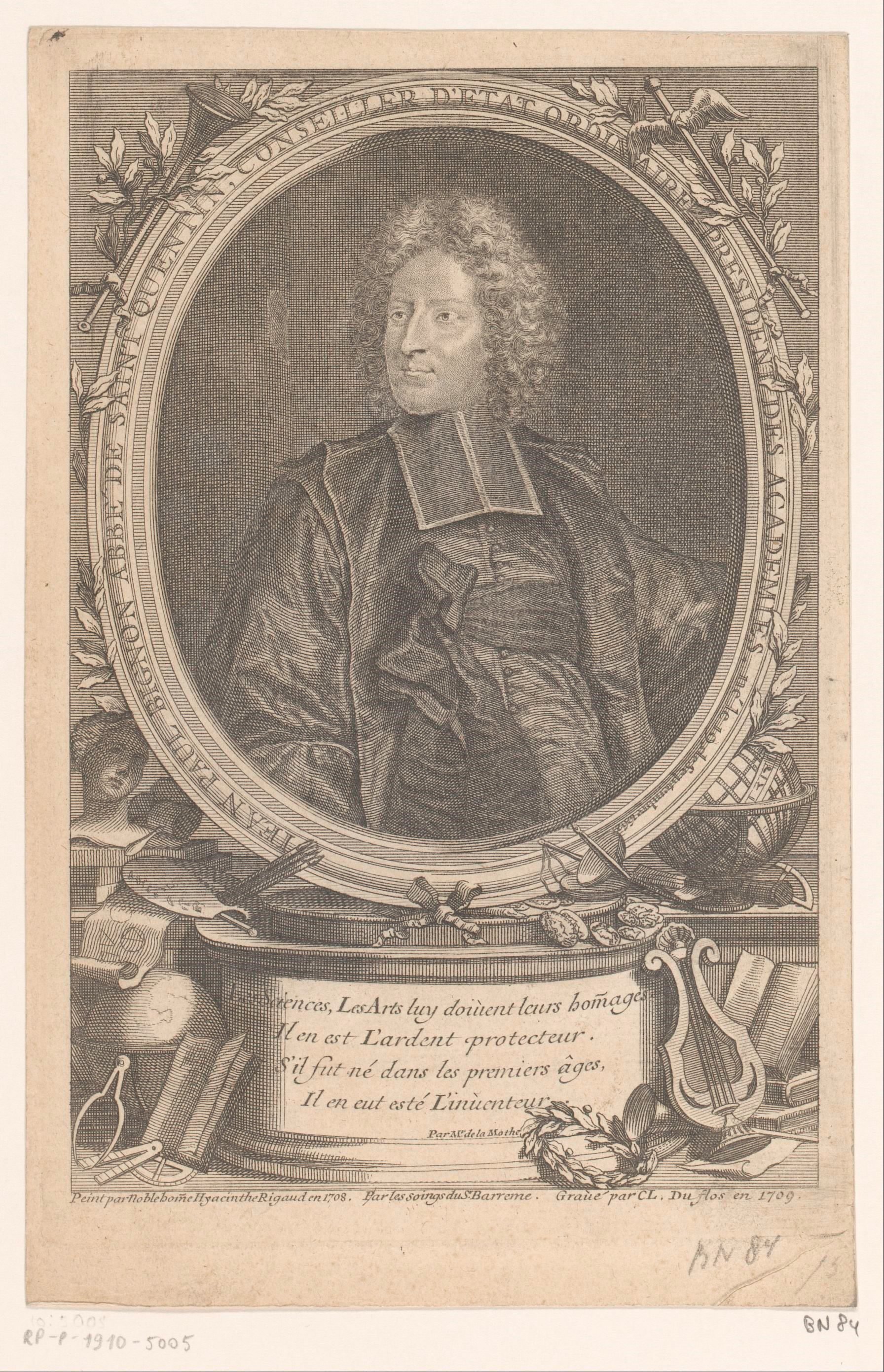 Portret van Jean-Paul Bignon