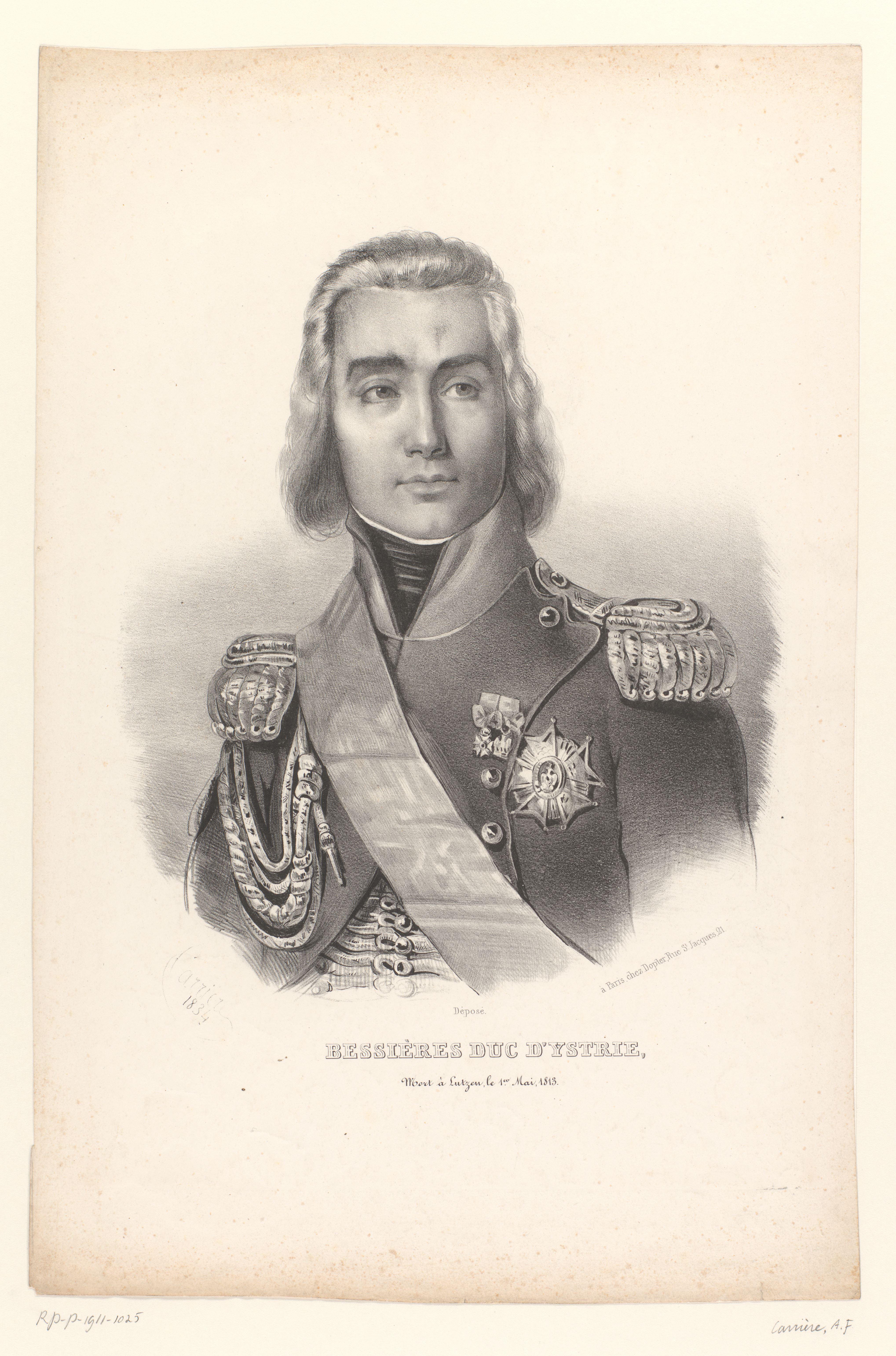 Portret van maarschalk Jean-Baptiste Bessières