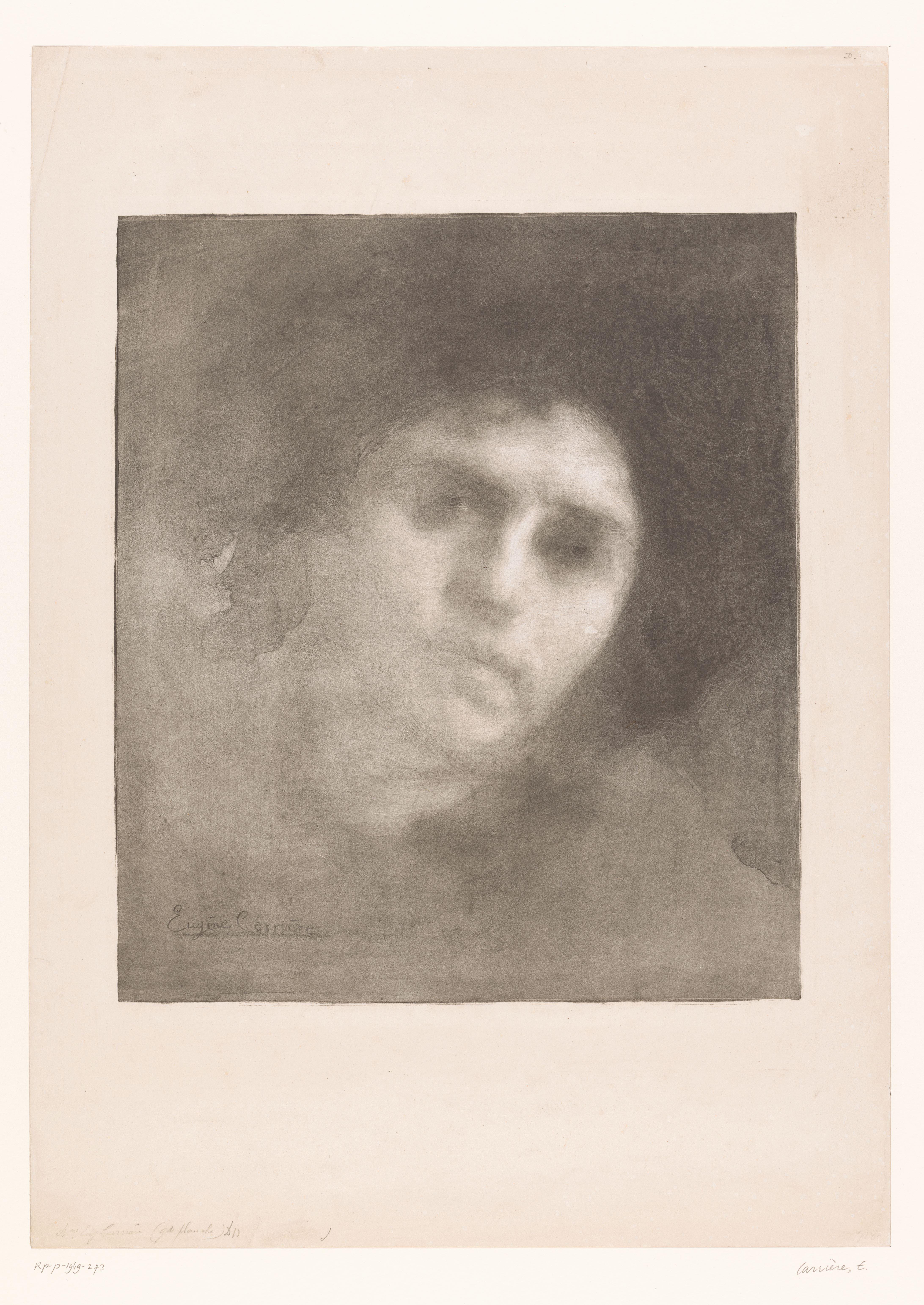 Portret van Madame Carrière