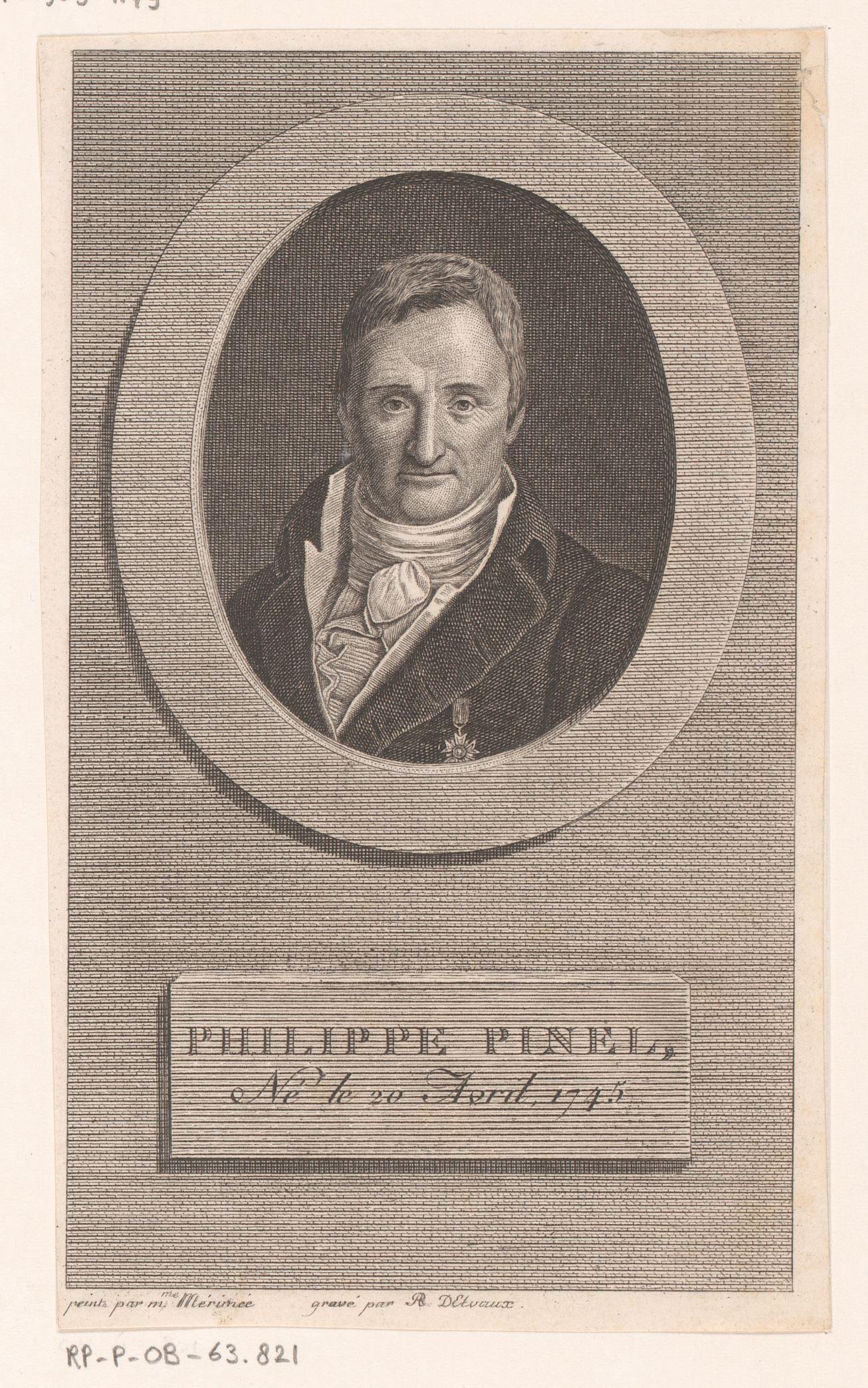 Portret van Philippe Pinel