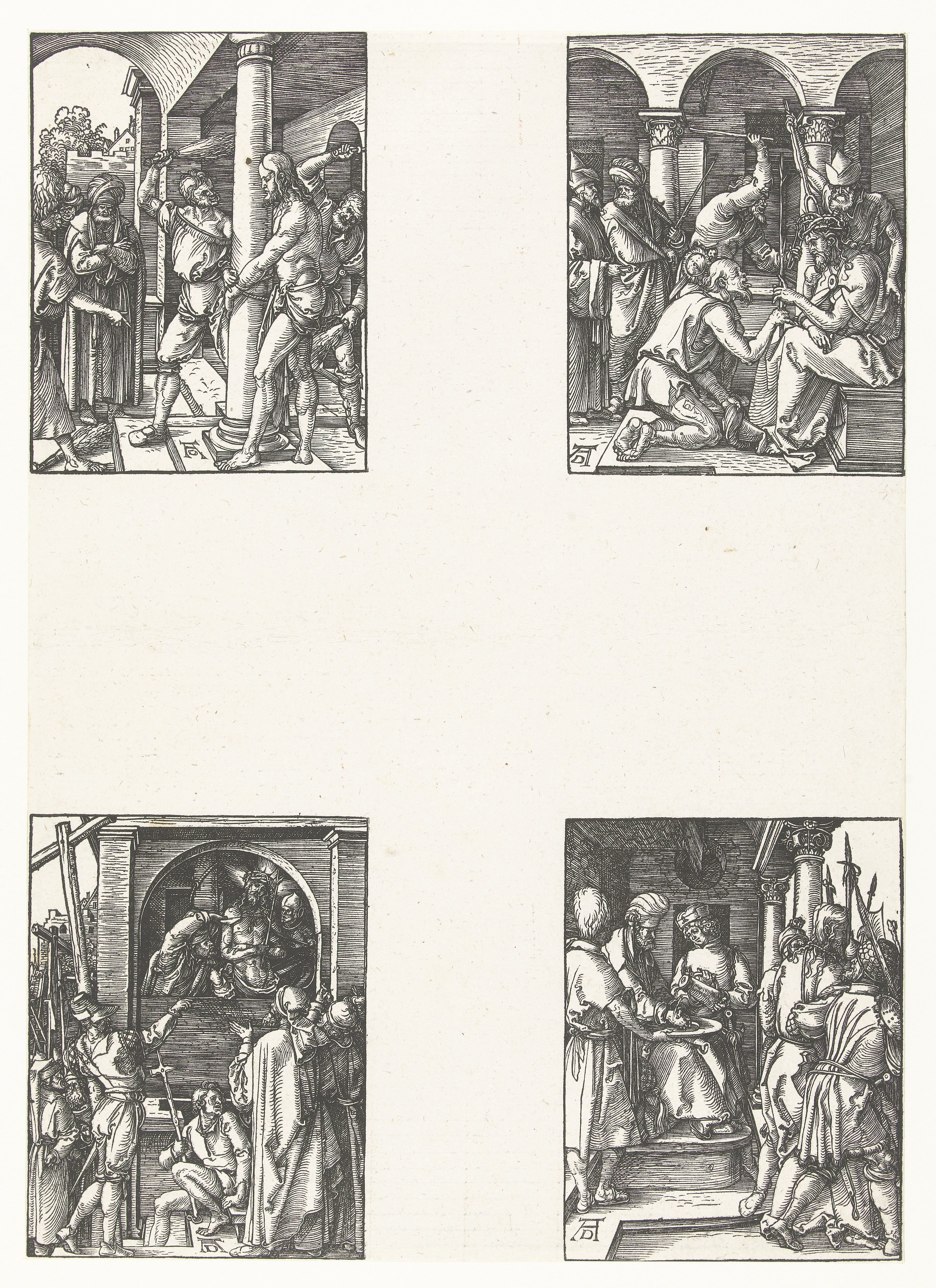 Geseling, Doornenkroning, Christus aan het volk getoond (Ecce homo), Pilatus wast zijn handen in onschuld