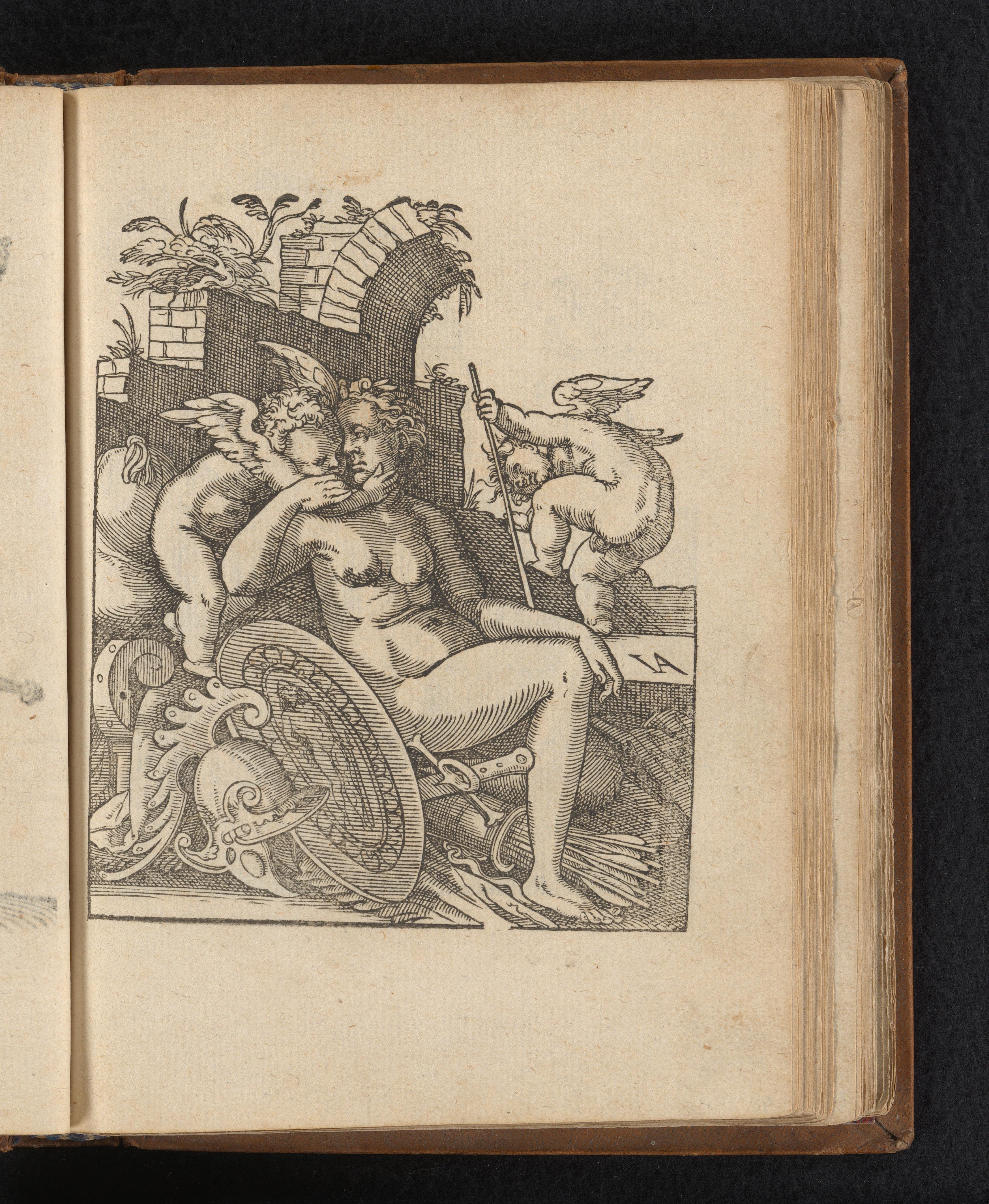 Venus met twee putti