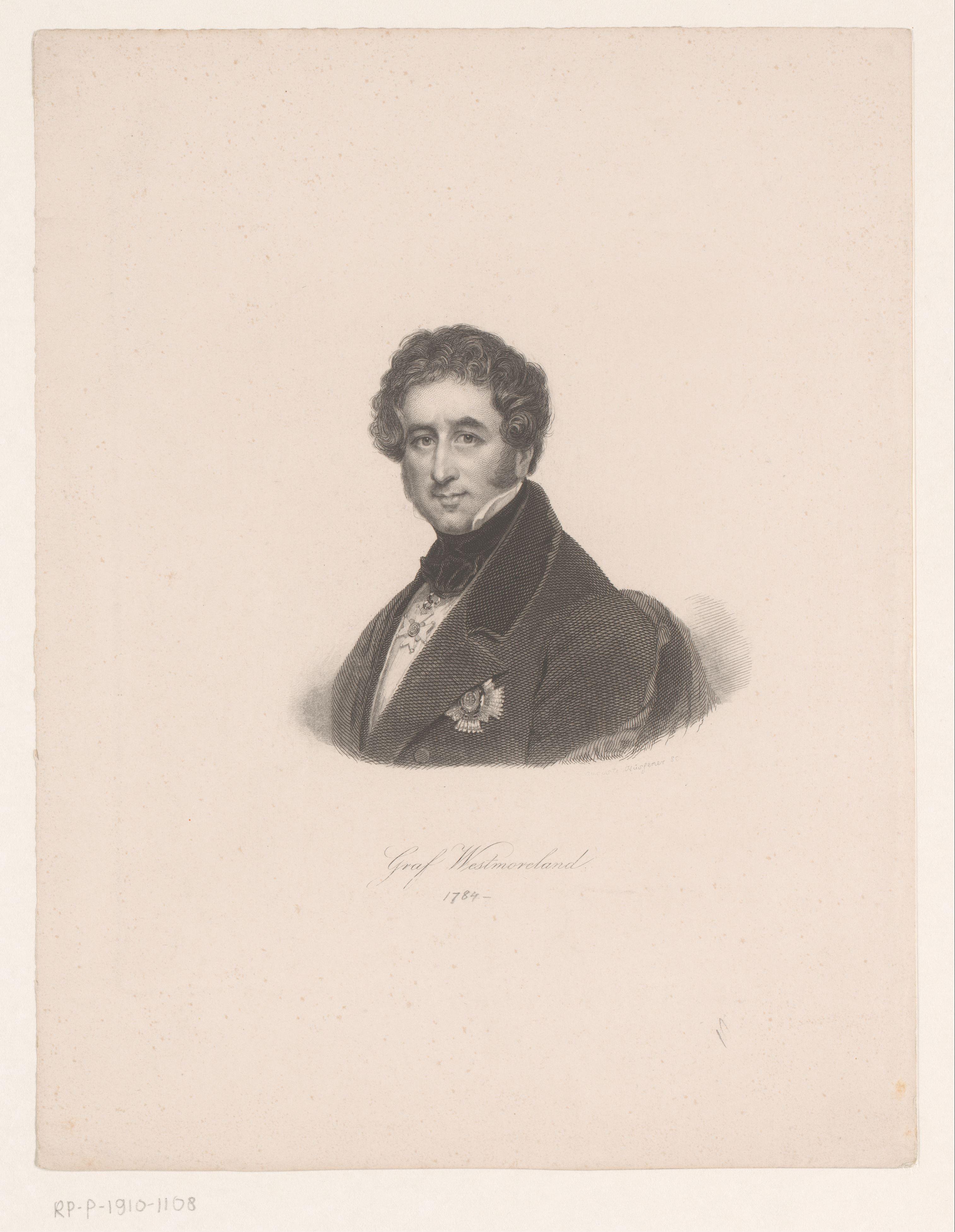 Portret van John Fane of Westmorland