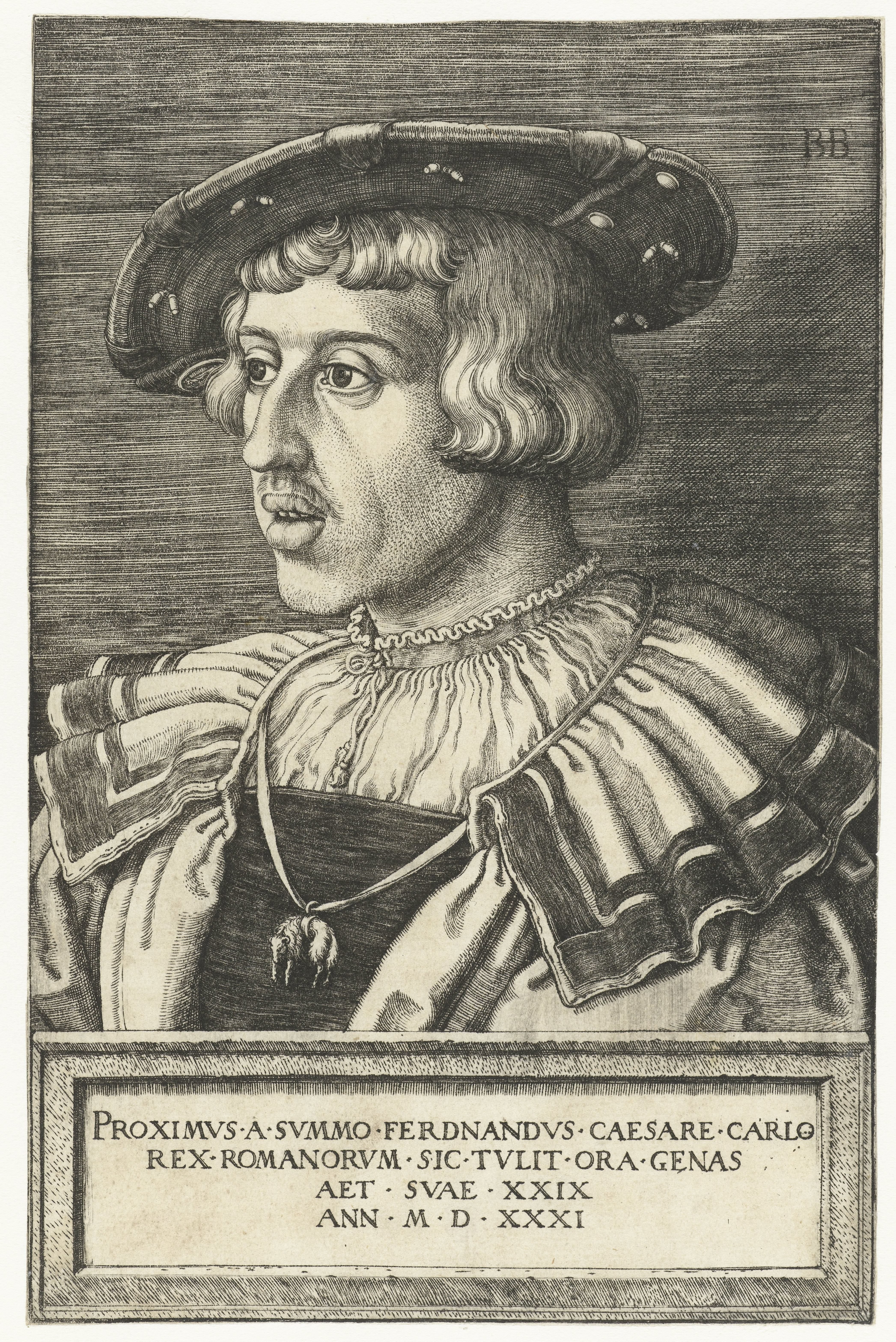 Portret van keizer Ferdinand I