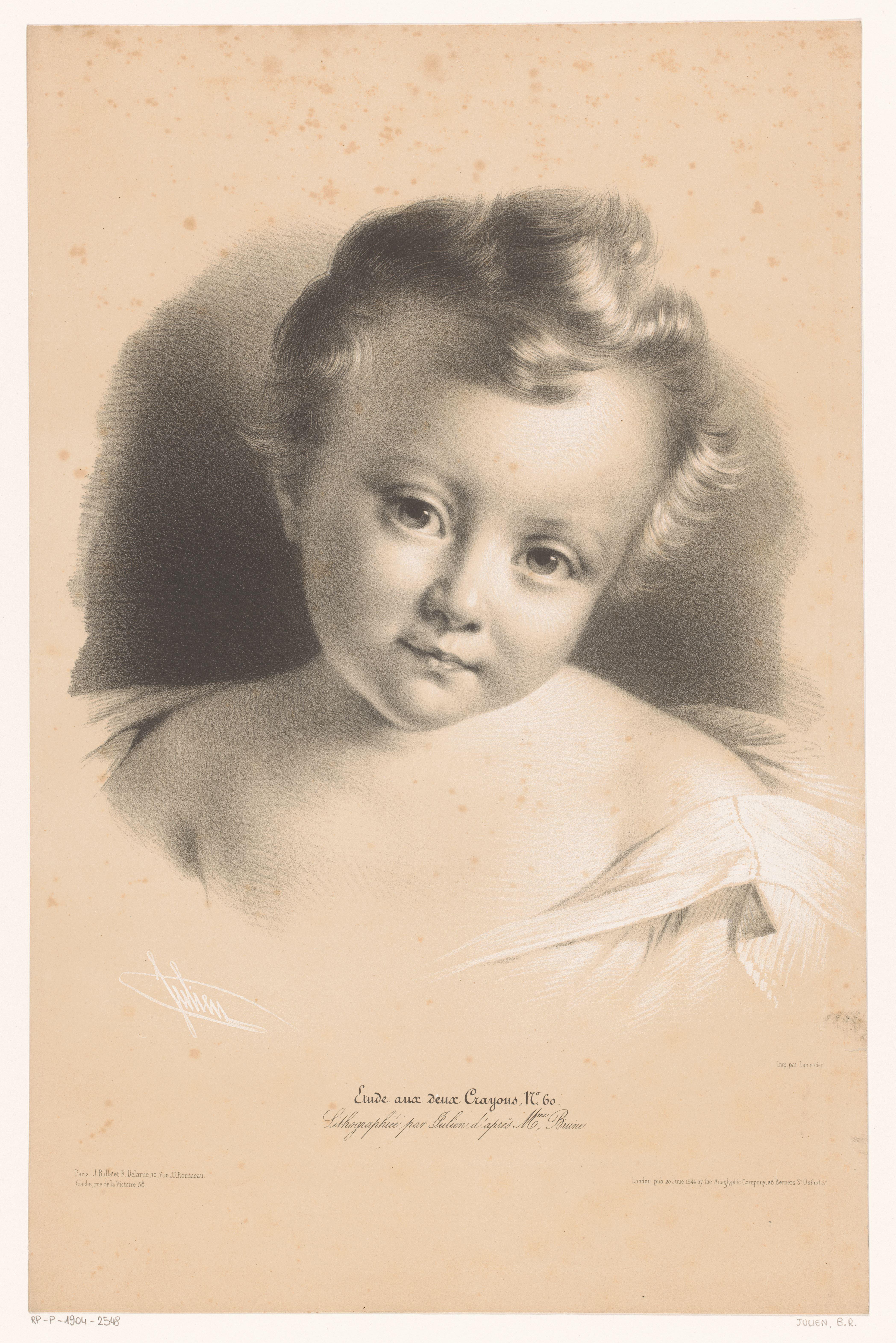 Portret van een peuter