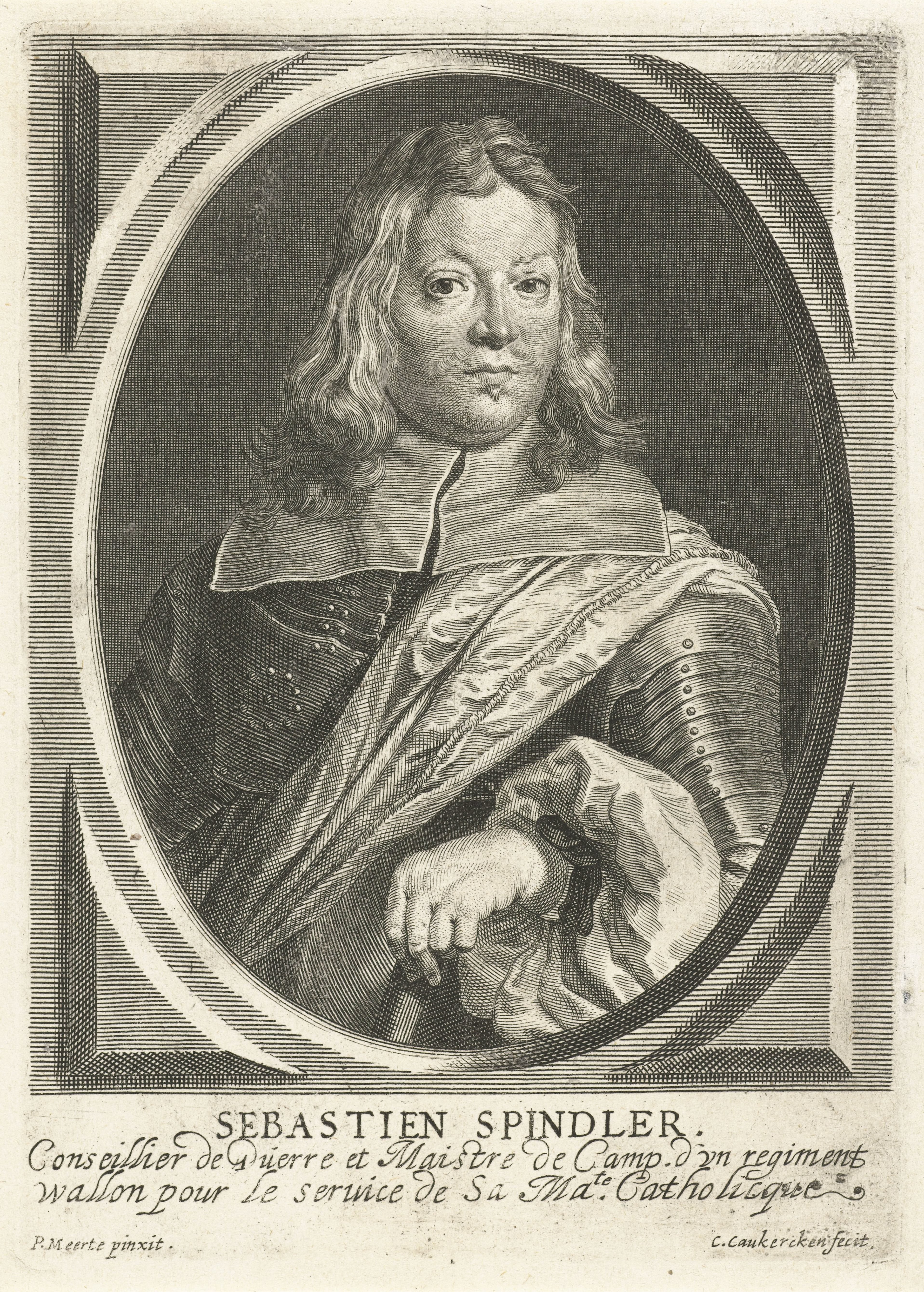 Portret van Sebastien Spindeleer