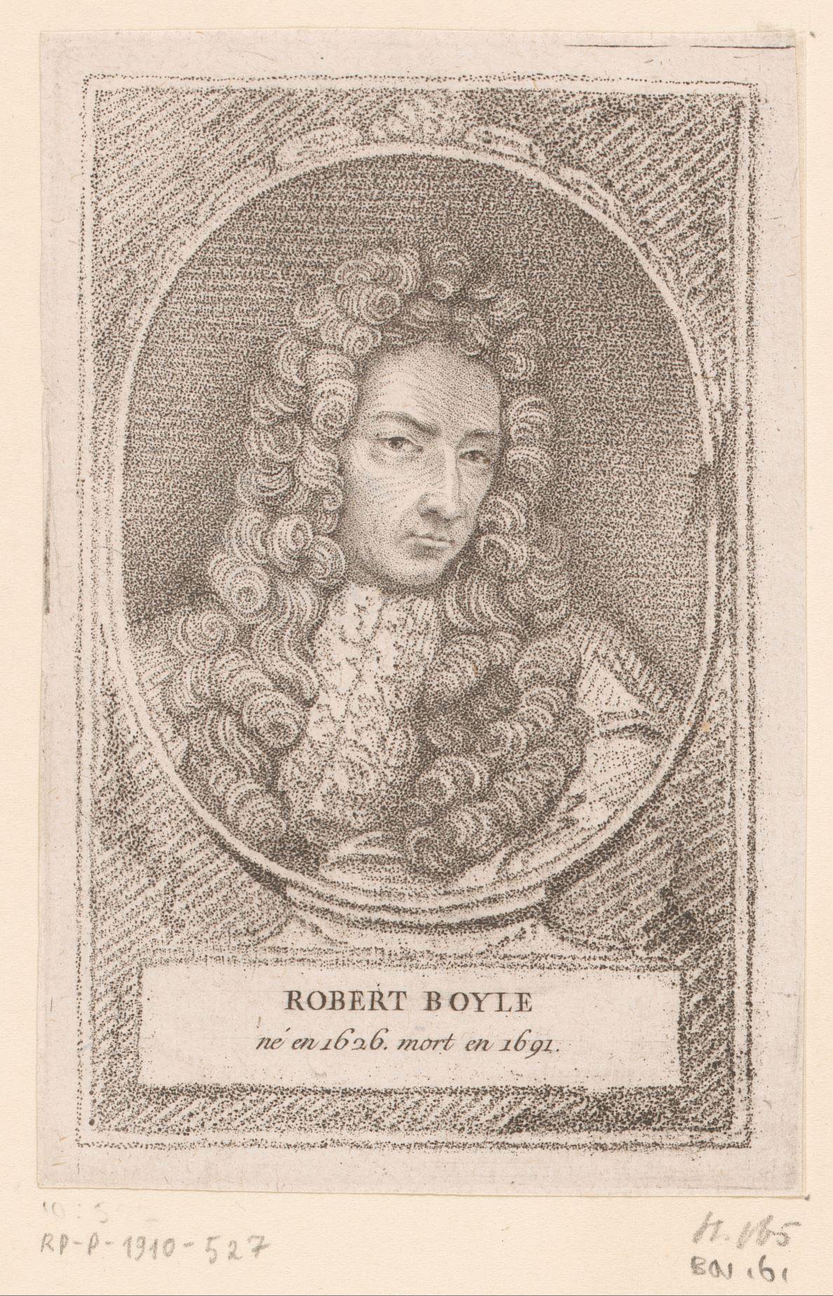 Portret van Robert Boyle