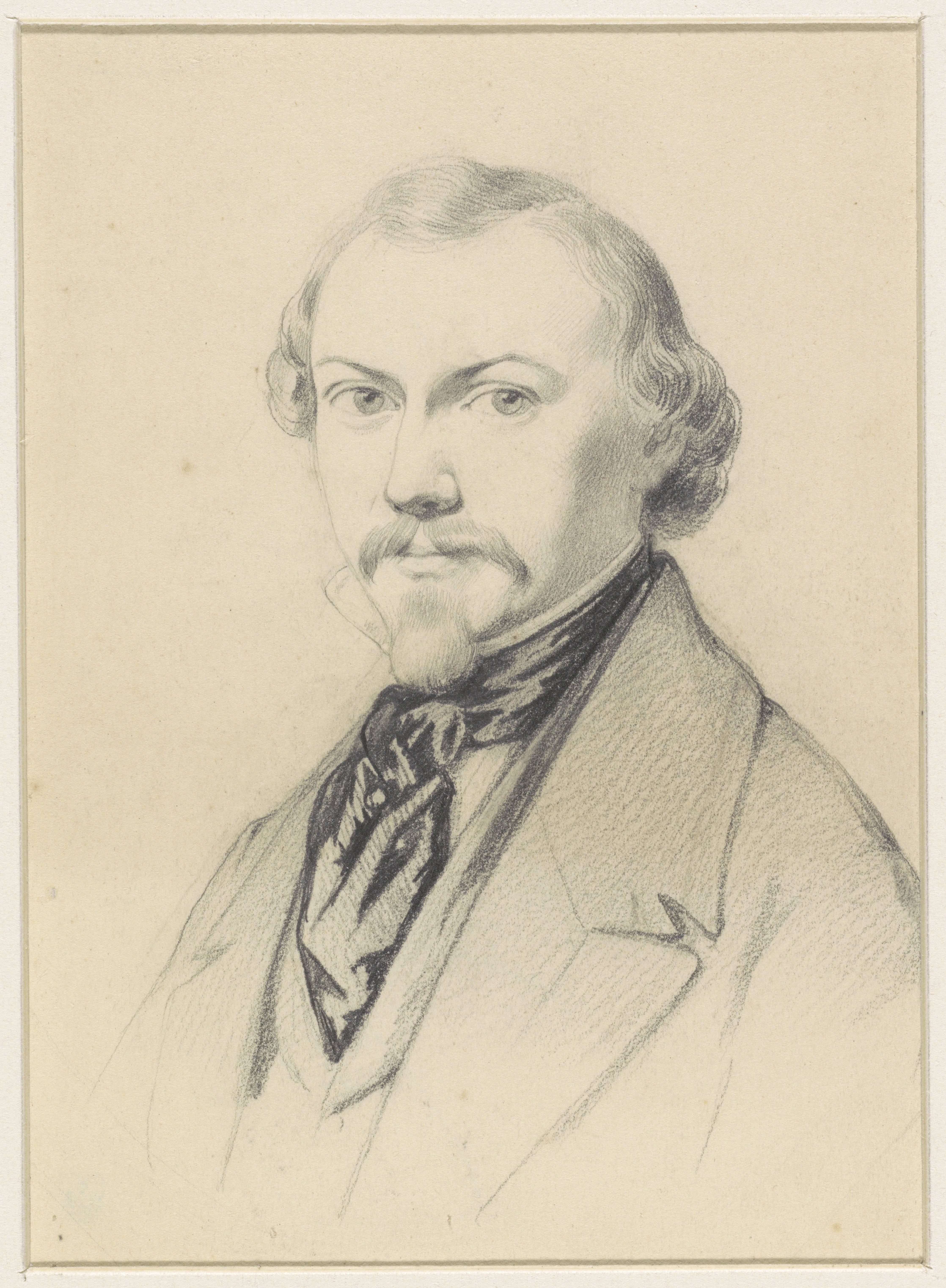 Portret van Hendrik Hollander Cz.