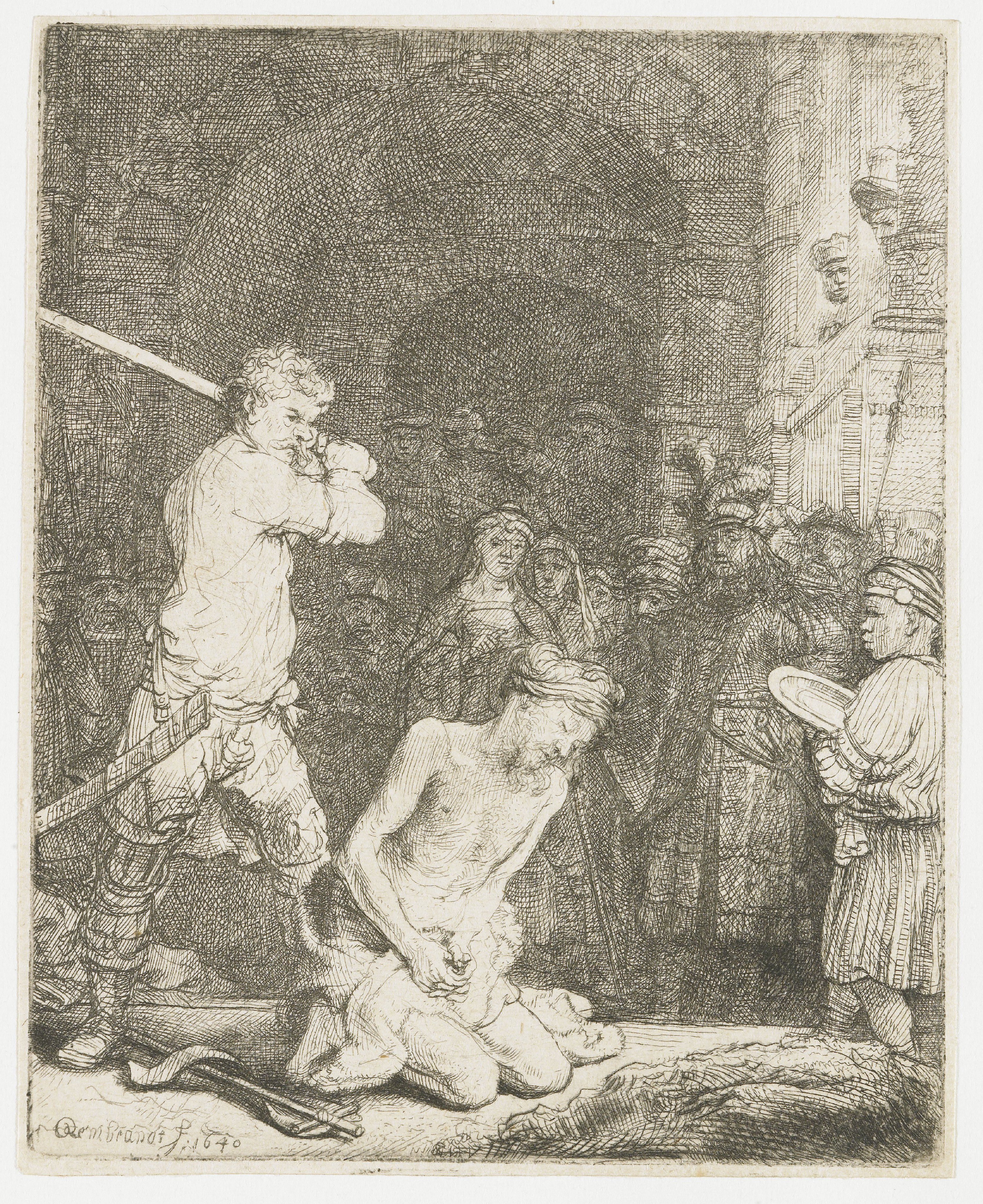 De onthoofding van Johannes de Doper