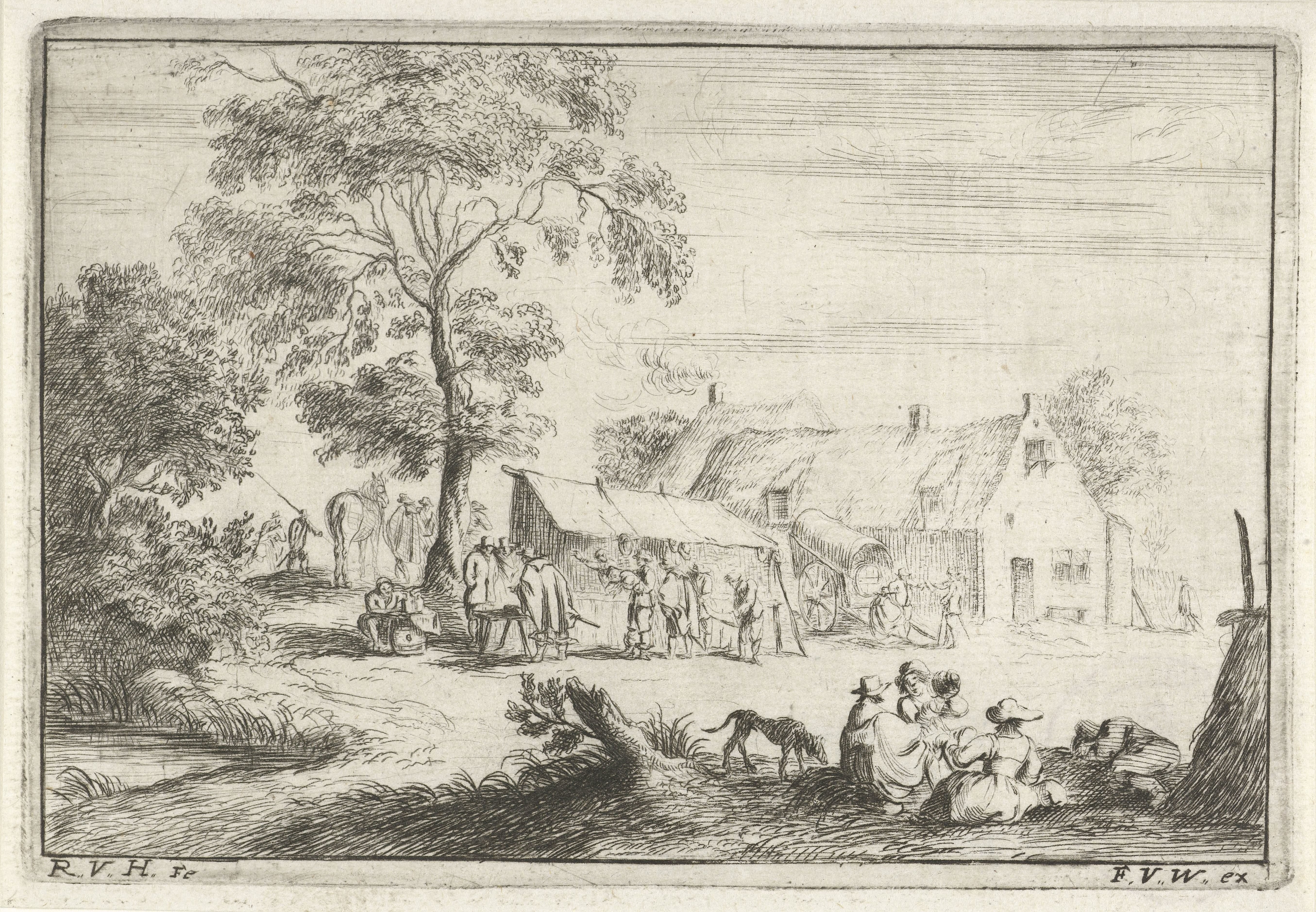 Tent voor een boerderij