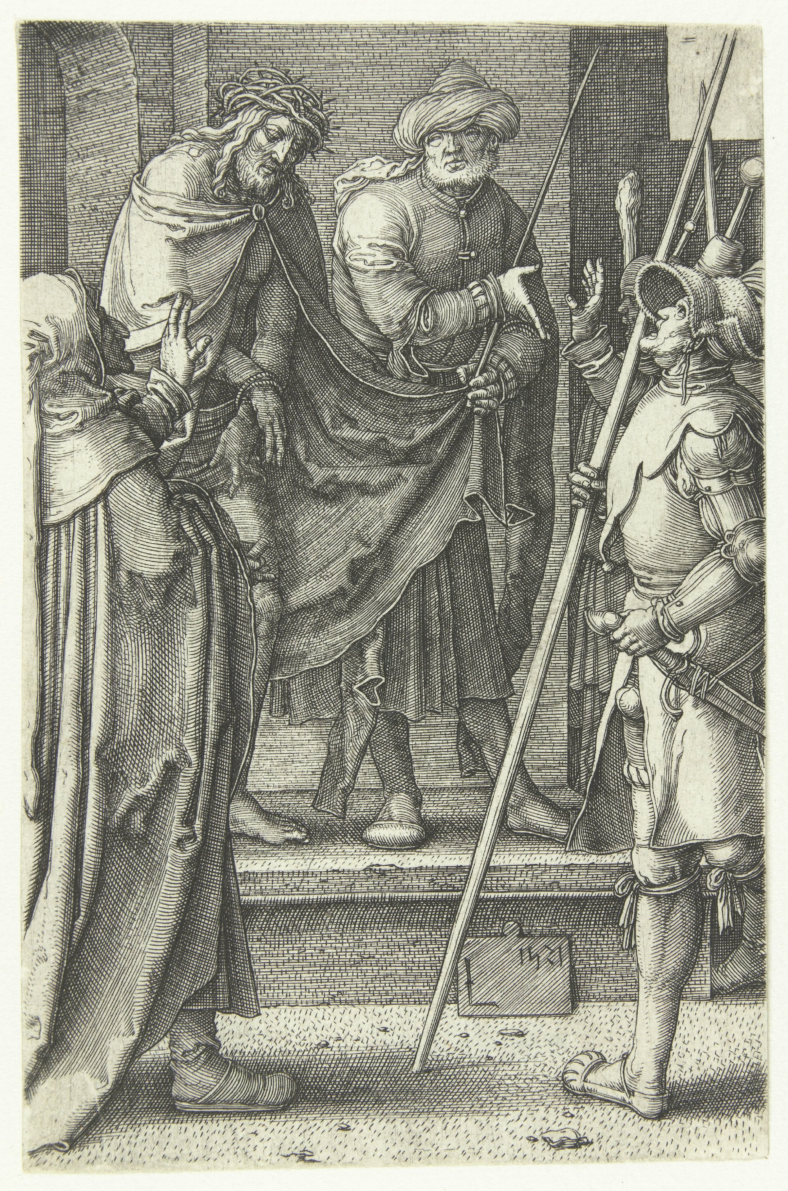 Christus wordt door Pilatus aan het volk getoond (Ecce Homo)