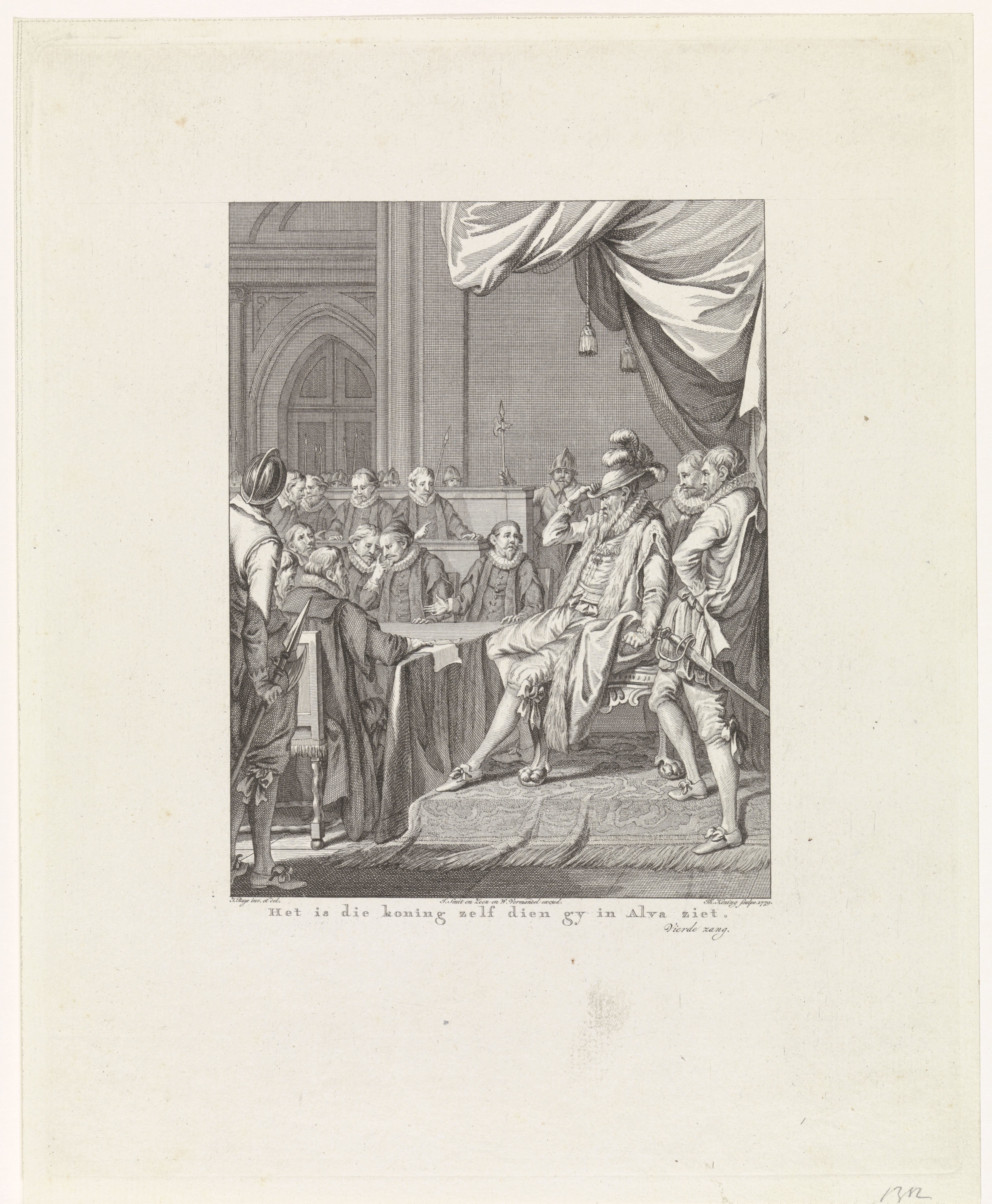 Alva eist de Tiende Penning op, 1569