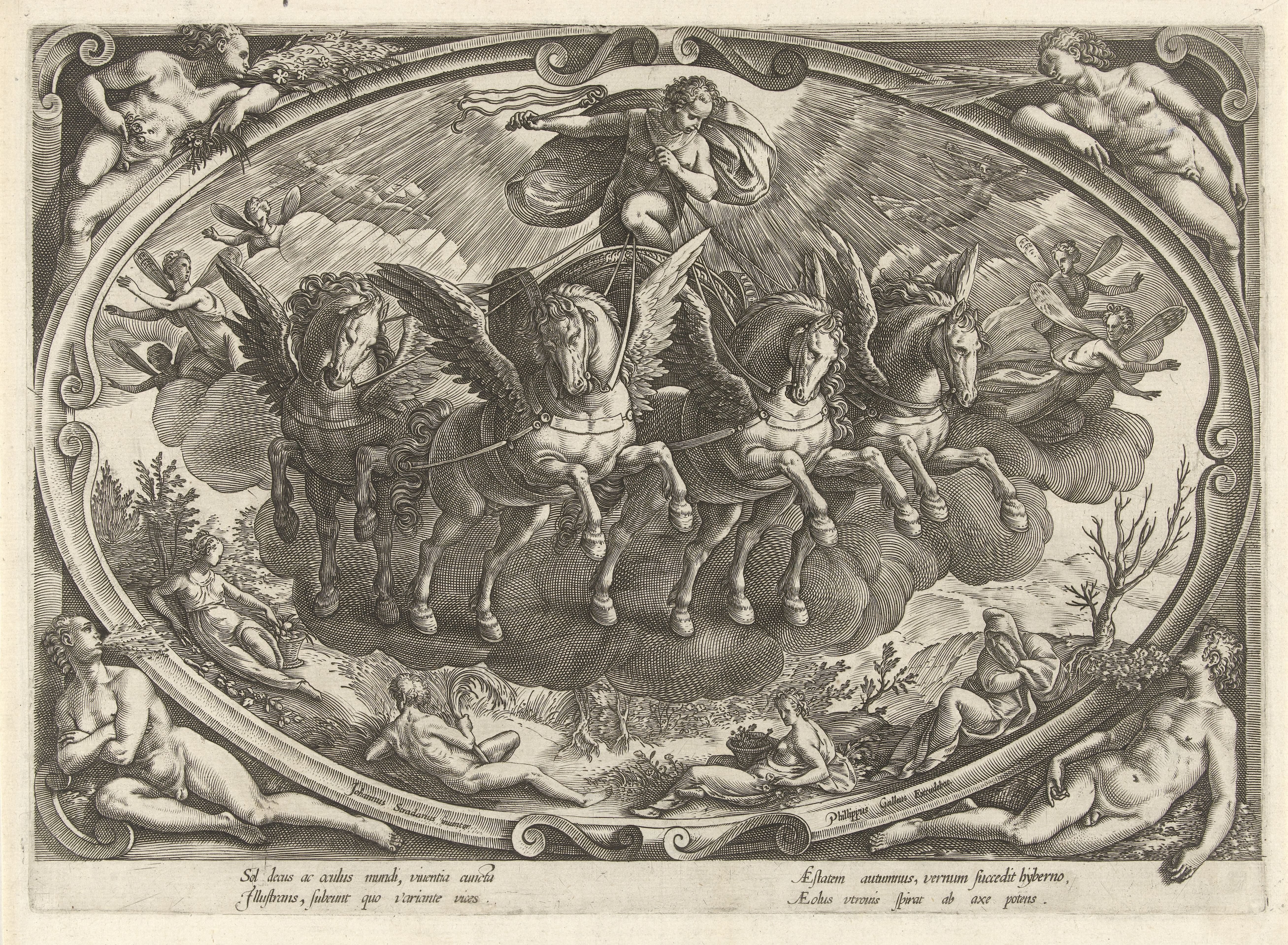 Apollo en de vier jaargetijden