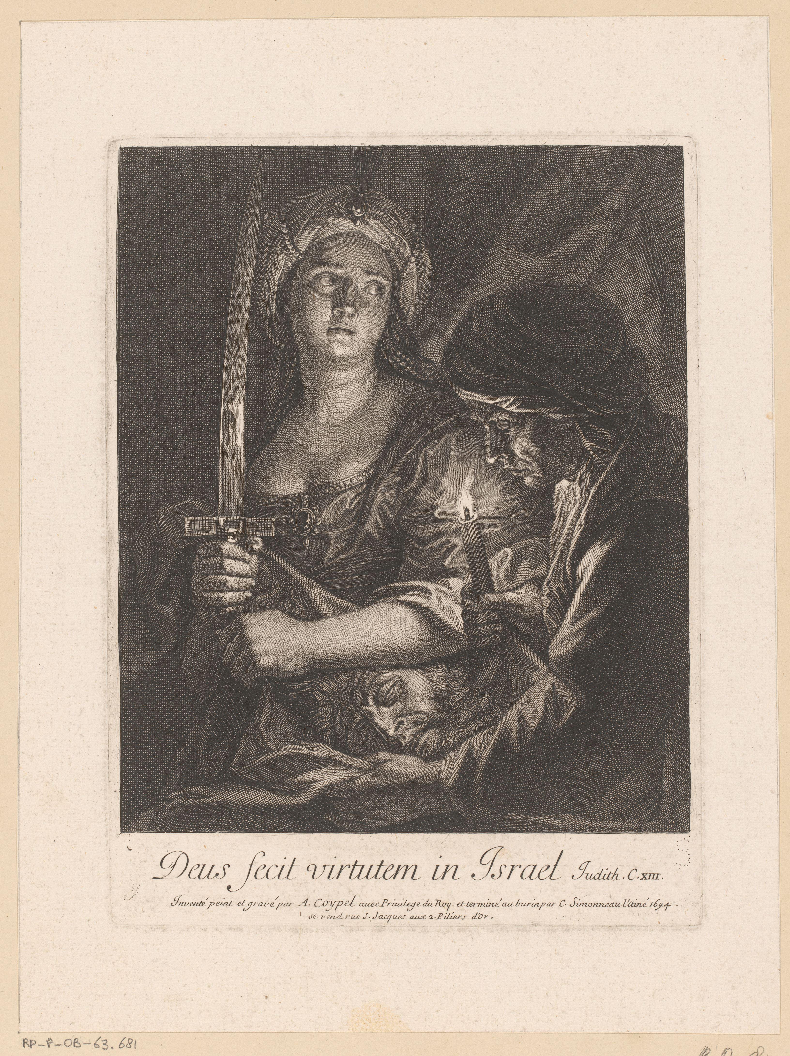 Judith met het hoofd van Holofernes