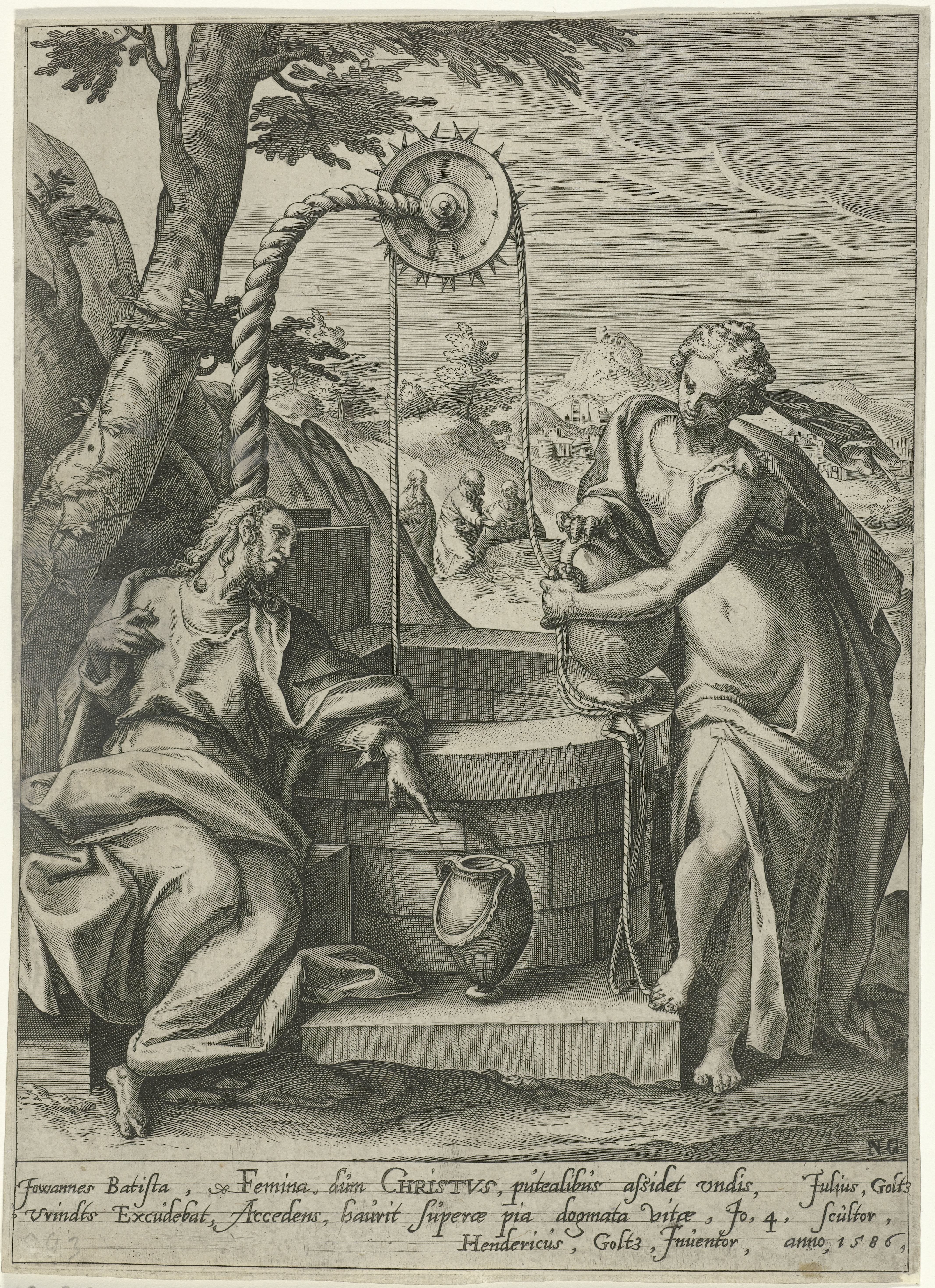 Christus en de Samaritaanse vrouw