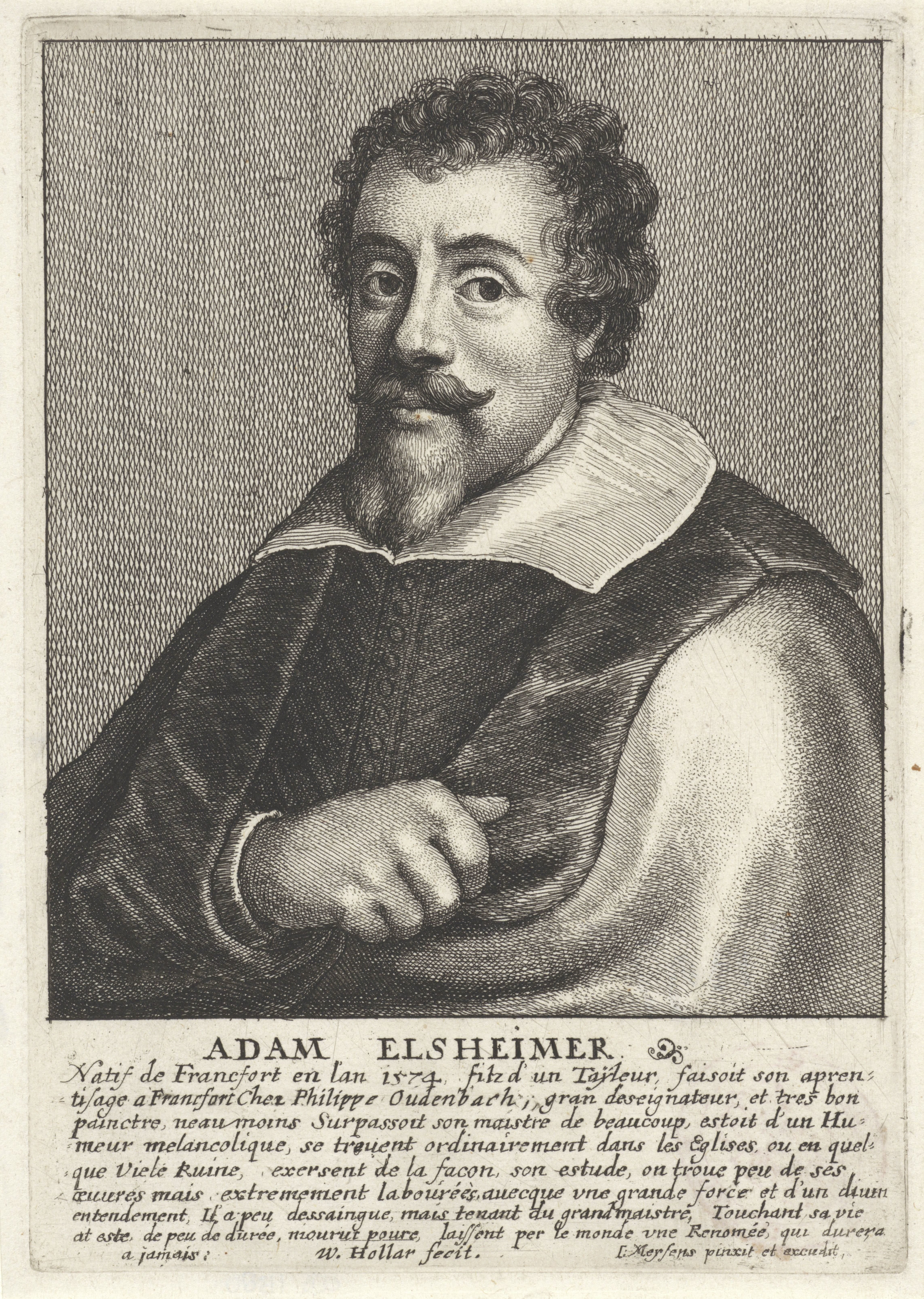 Portret van Adam Elsheimer