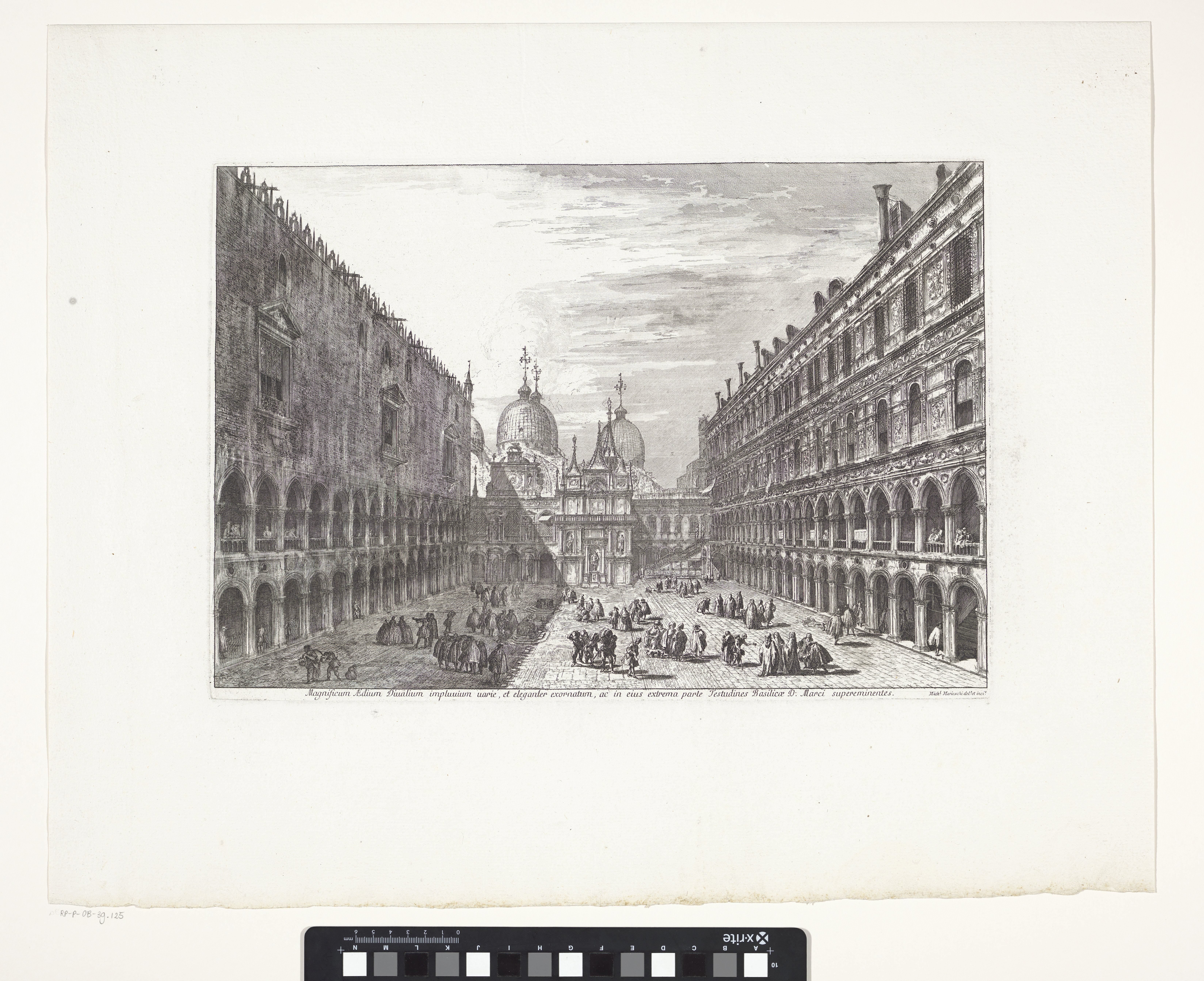 Binnenplaats van Palazzo Ducale te Venetië