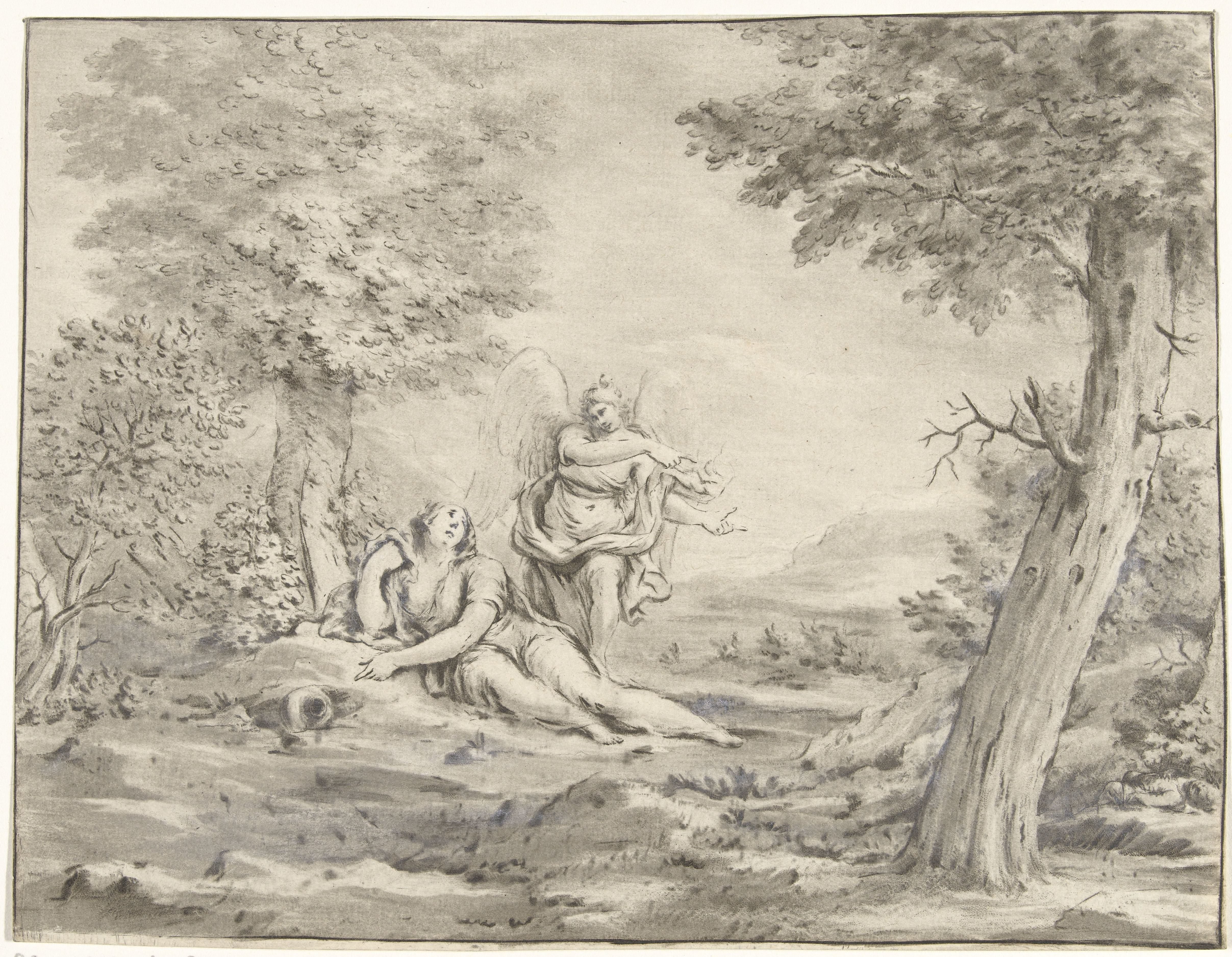 Hagar in de woestijn