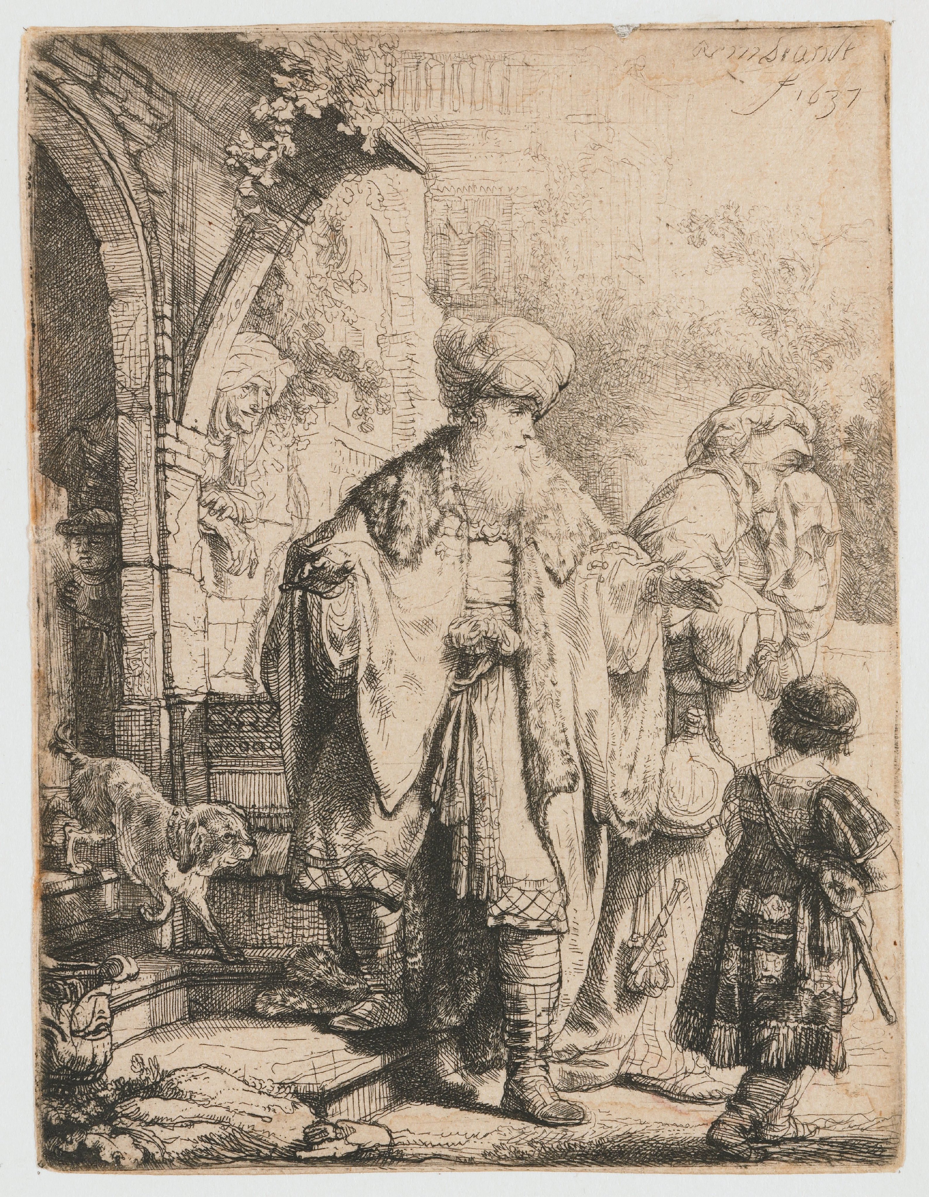 Abraham Casting Out Hagar and Ishmael