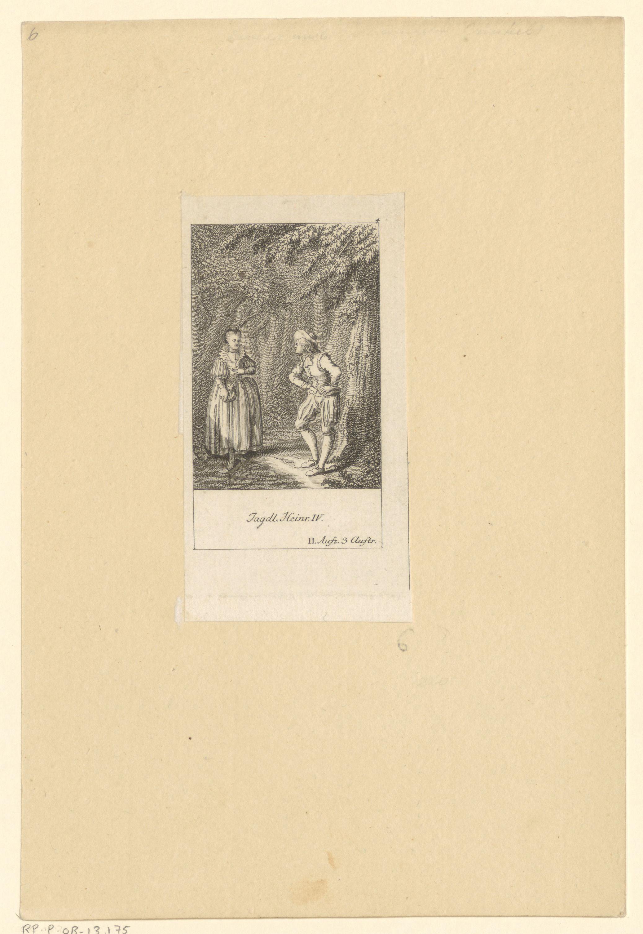 Lucas en Agathe in het bos van Sénart