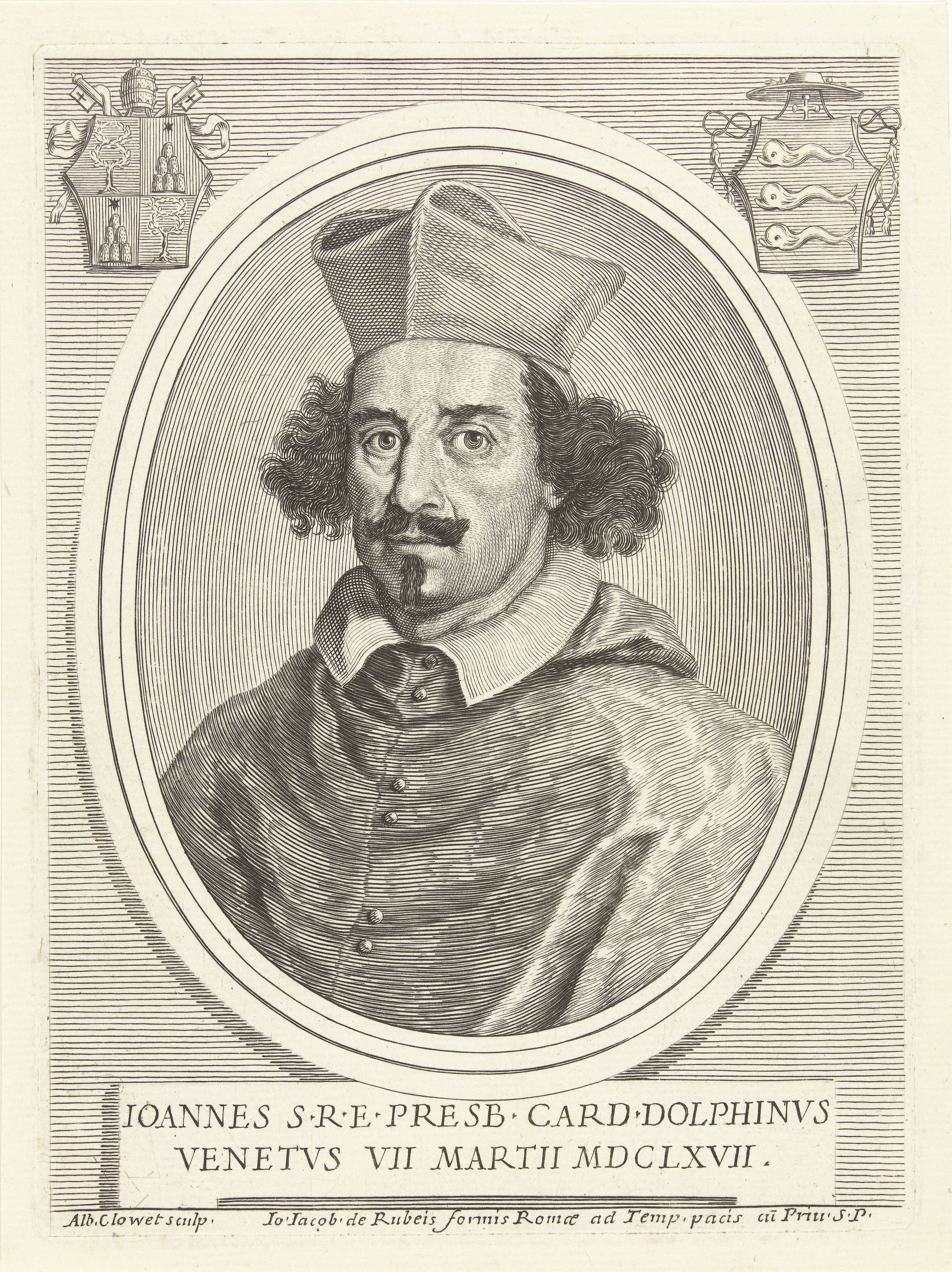 Portret van kardinaal Giovanni Delfino