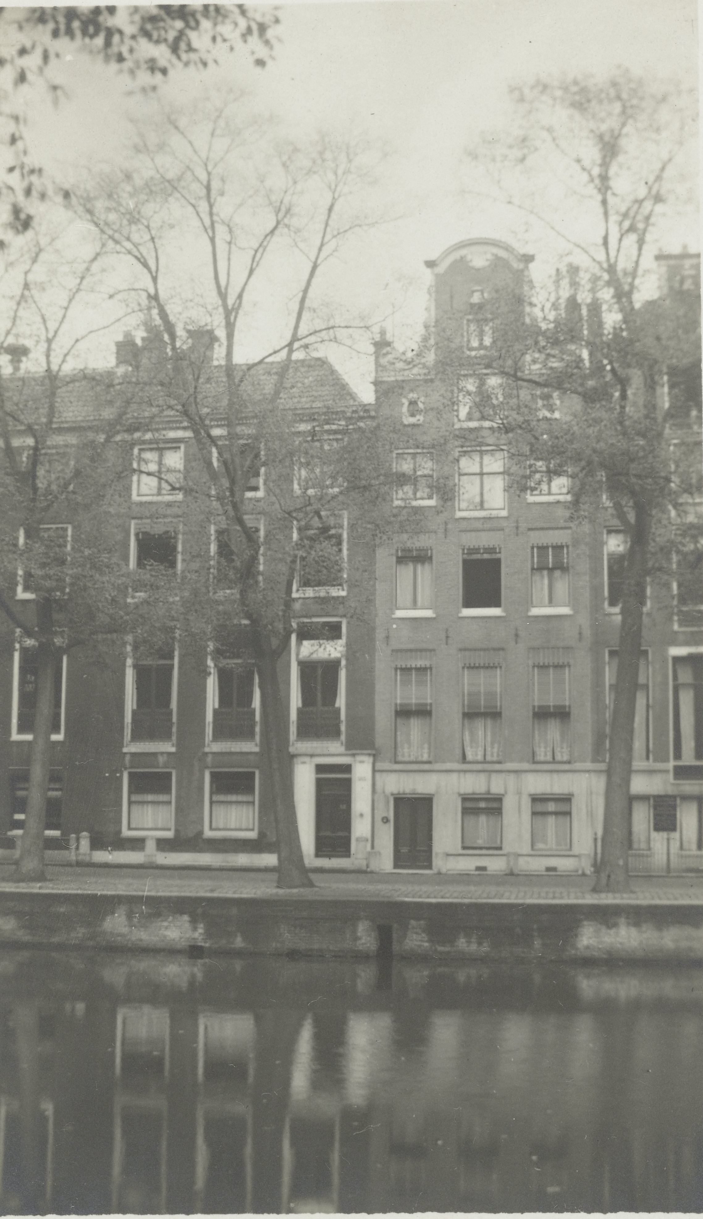 Woningen aan de Keizersgracht 585 en 587, woonhuis van de familie Boelen-Smidt van Gelder in Amsterdam