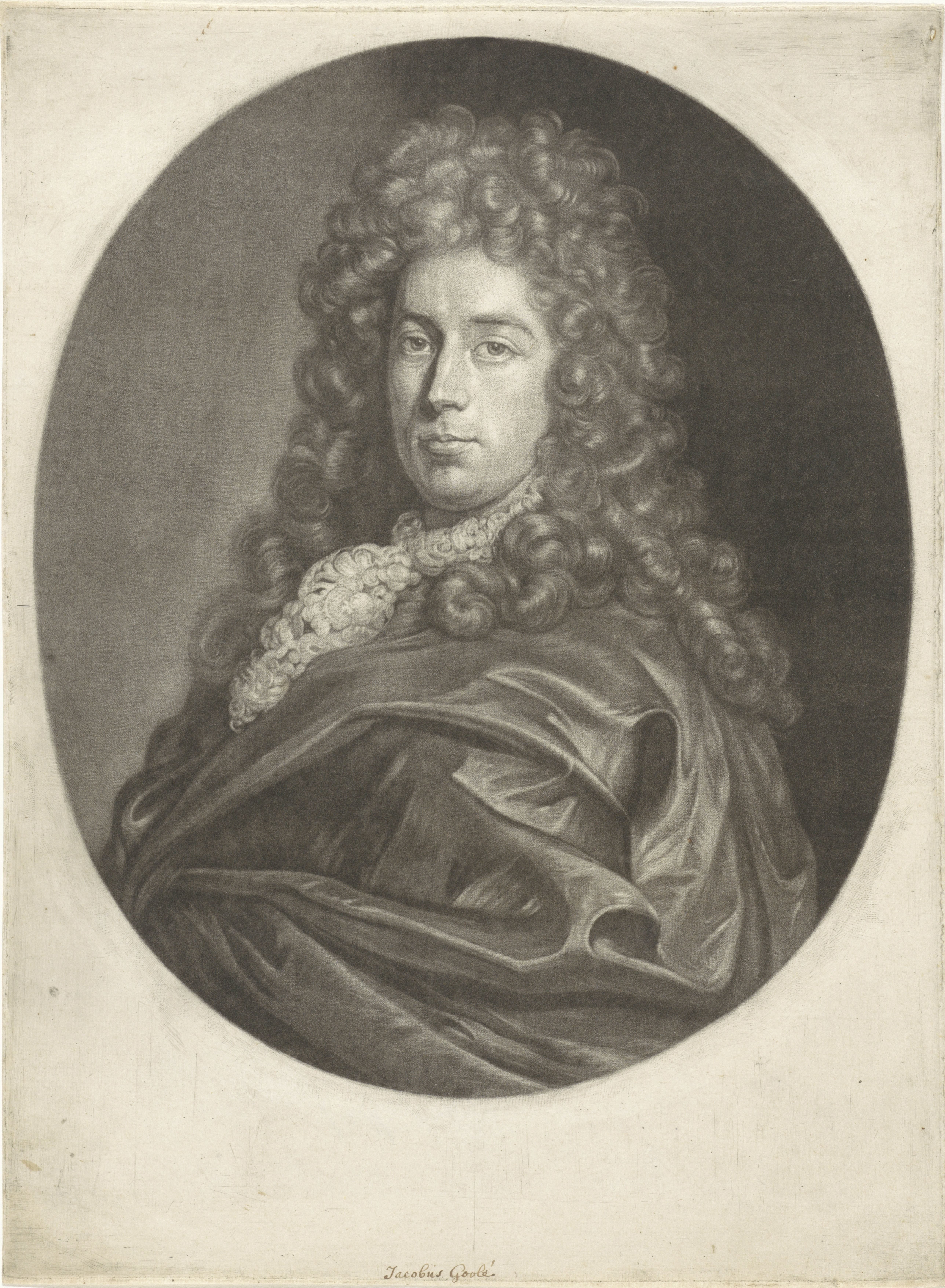 Zelfportret van Jacob Gole