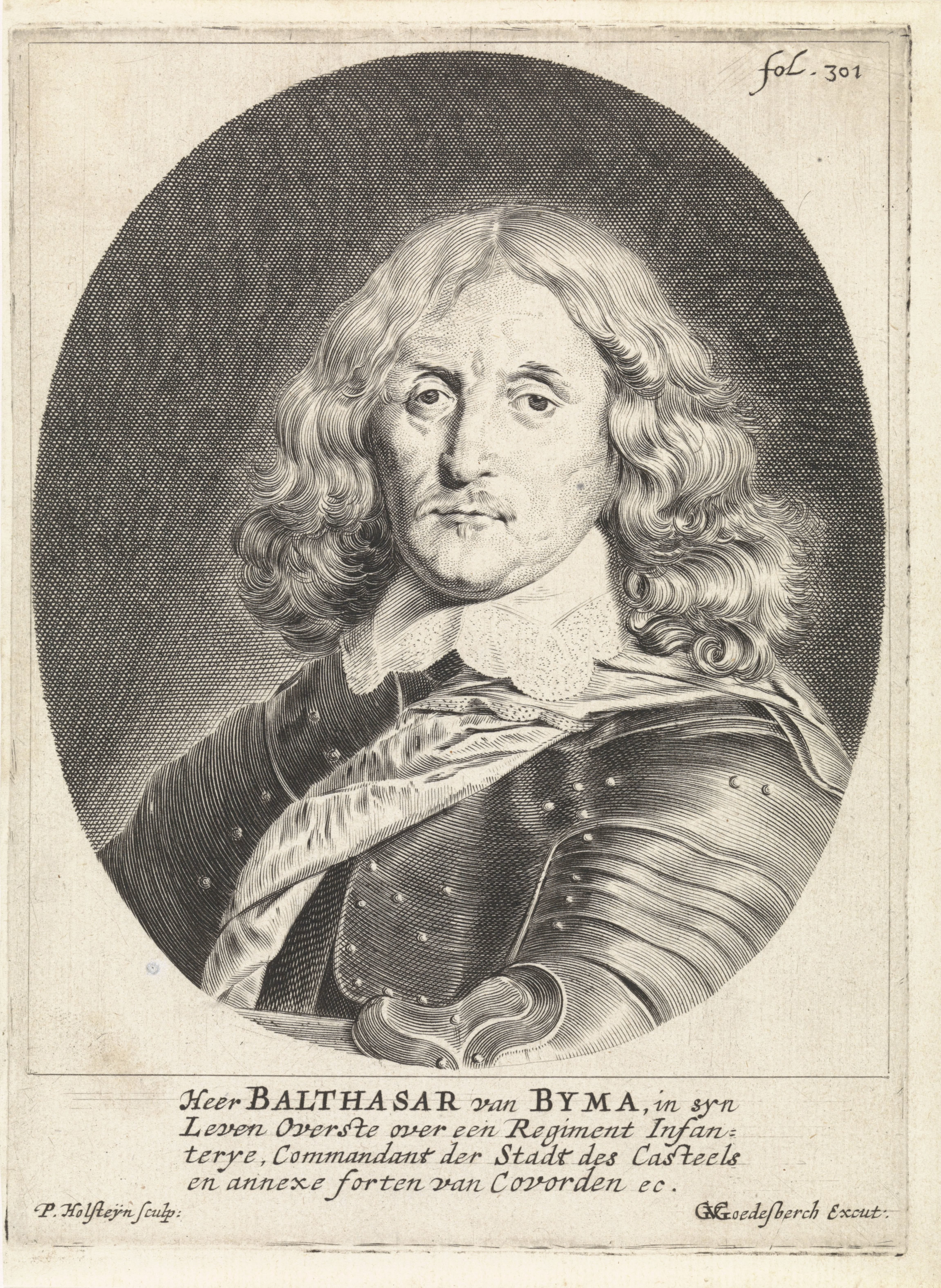 Portret van Balthasar van Bijma