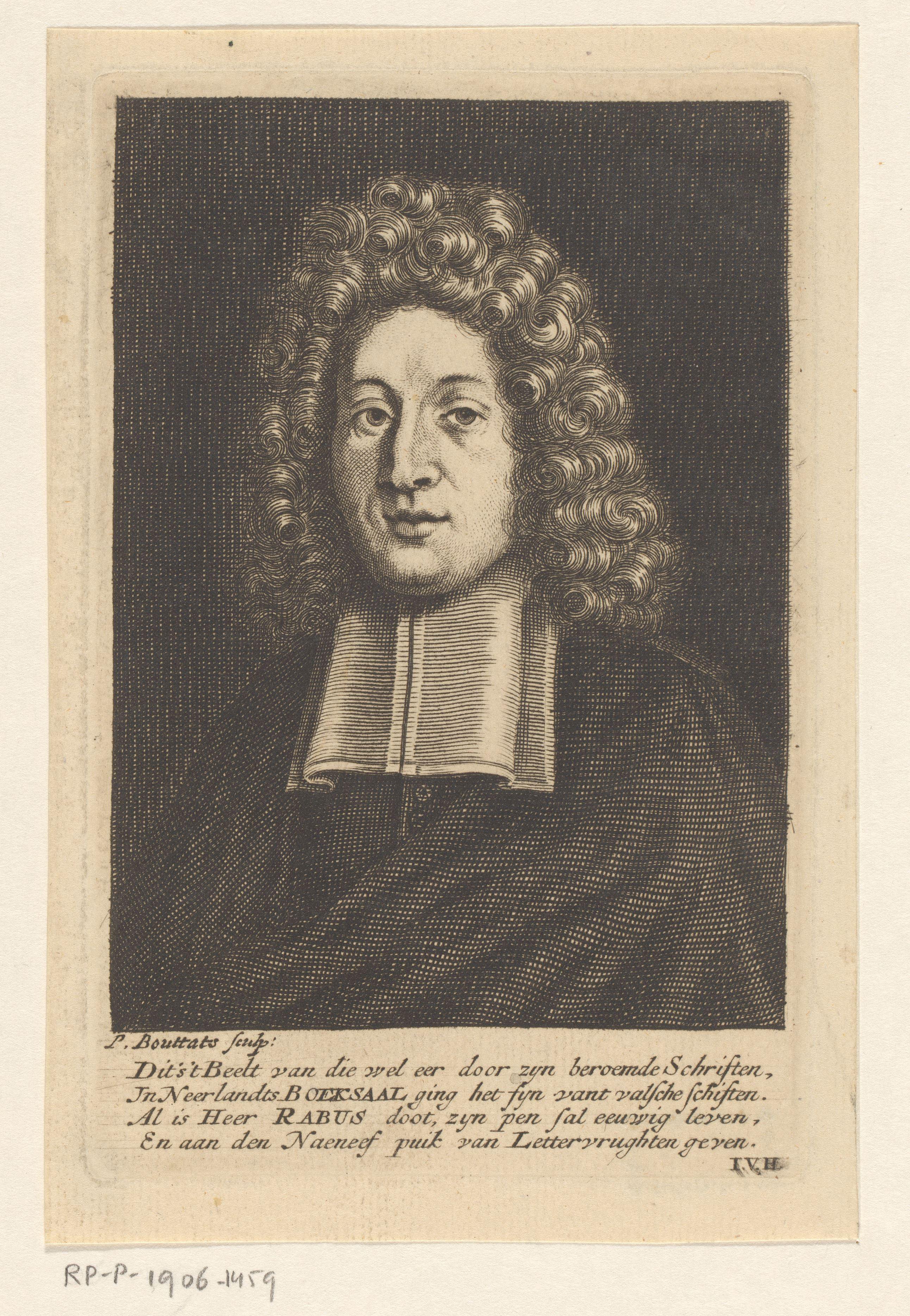 Portret van Pieter Rabus