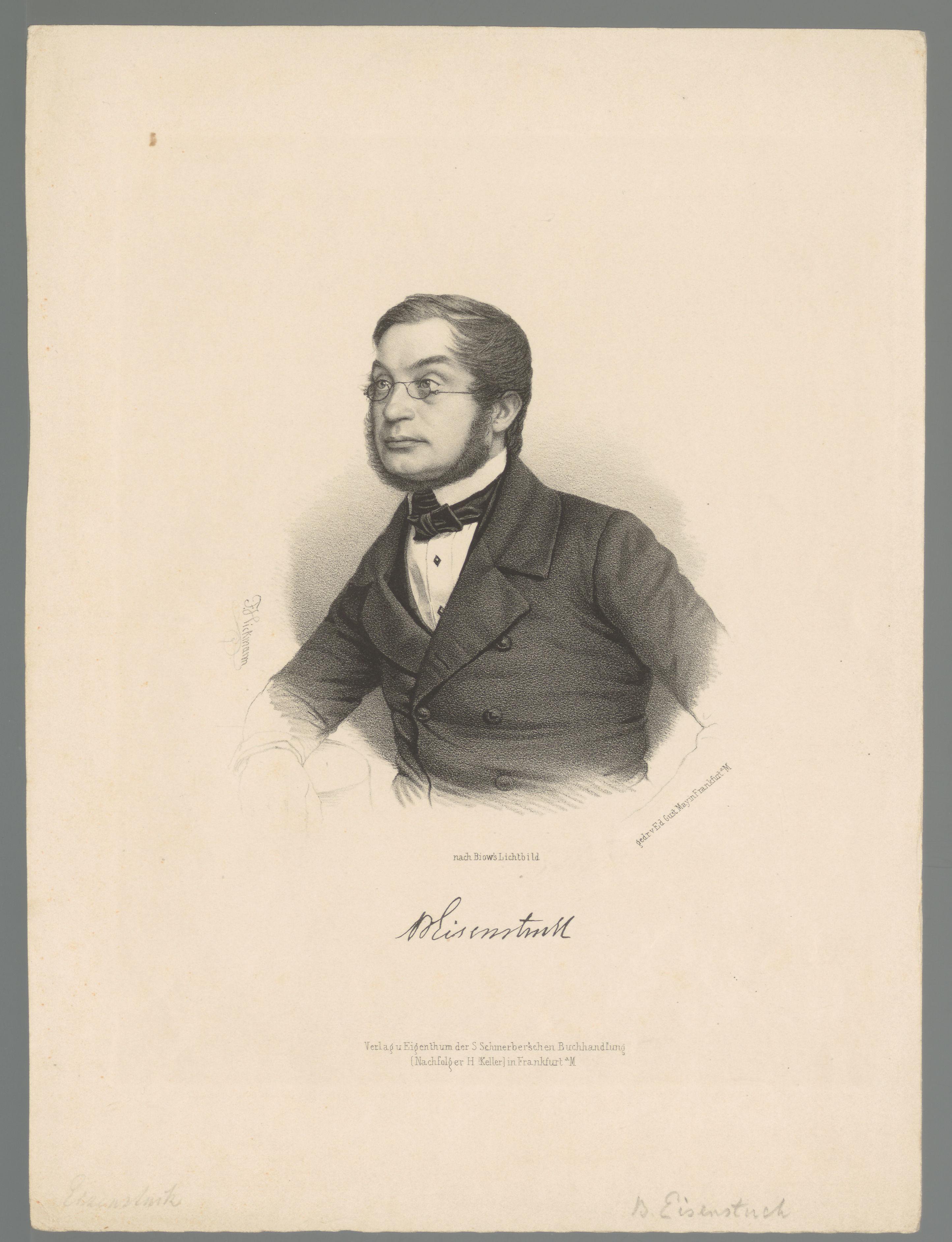 Portret van Bernhard Eisenstuck